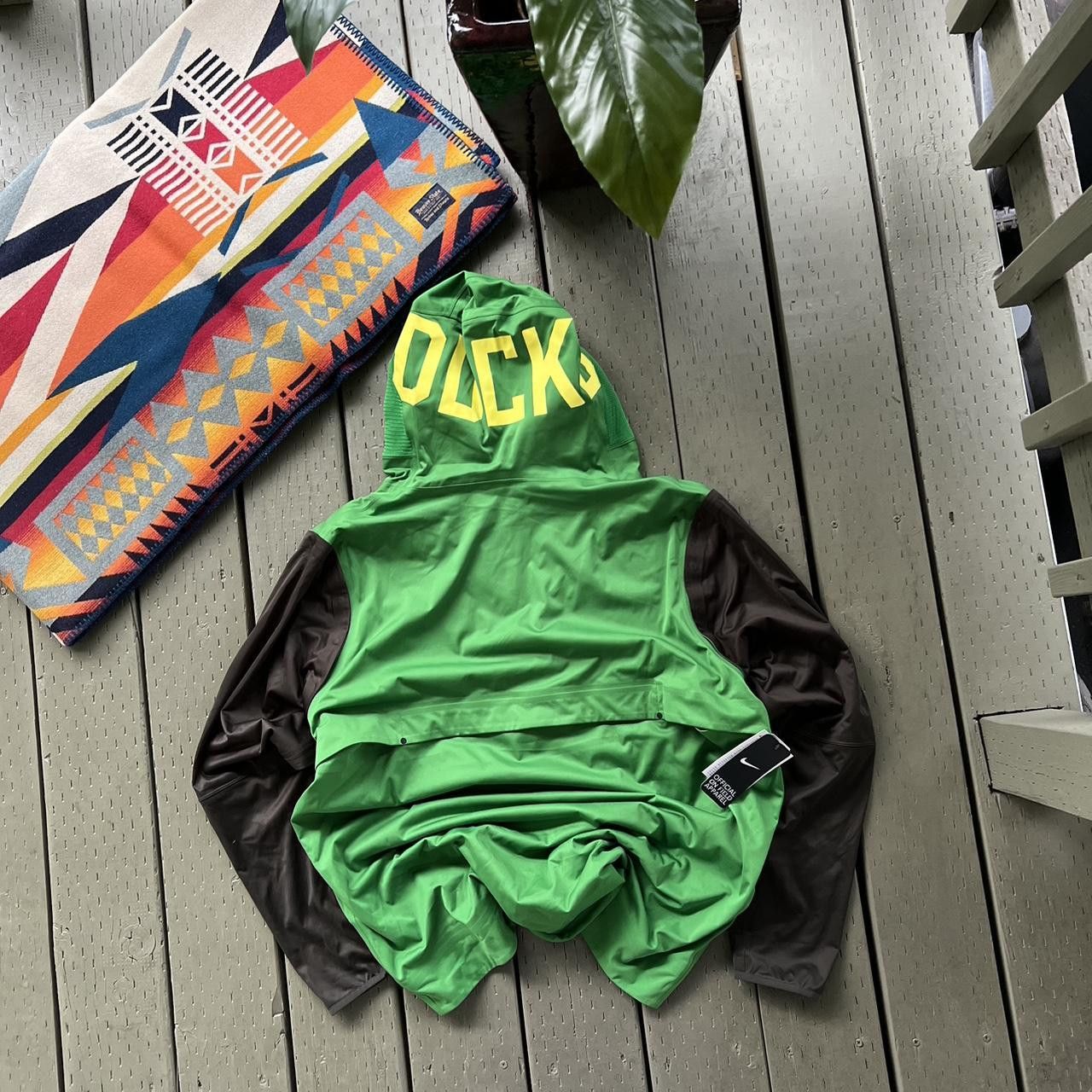Nike Oregon Ducks Nike Fuse Pregame Quarter-Zip Pullover Jacket Size US XL / EU 56 / 4 - 4 Thumbnail