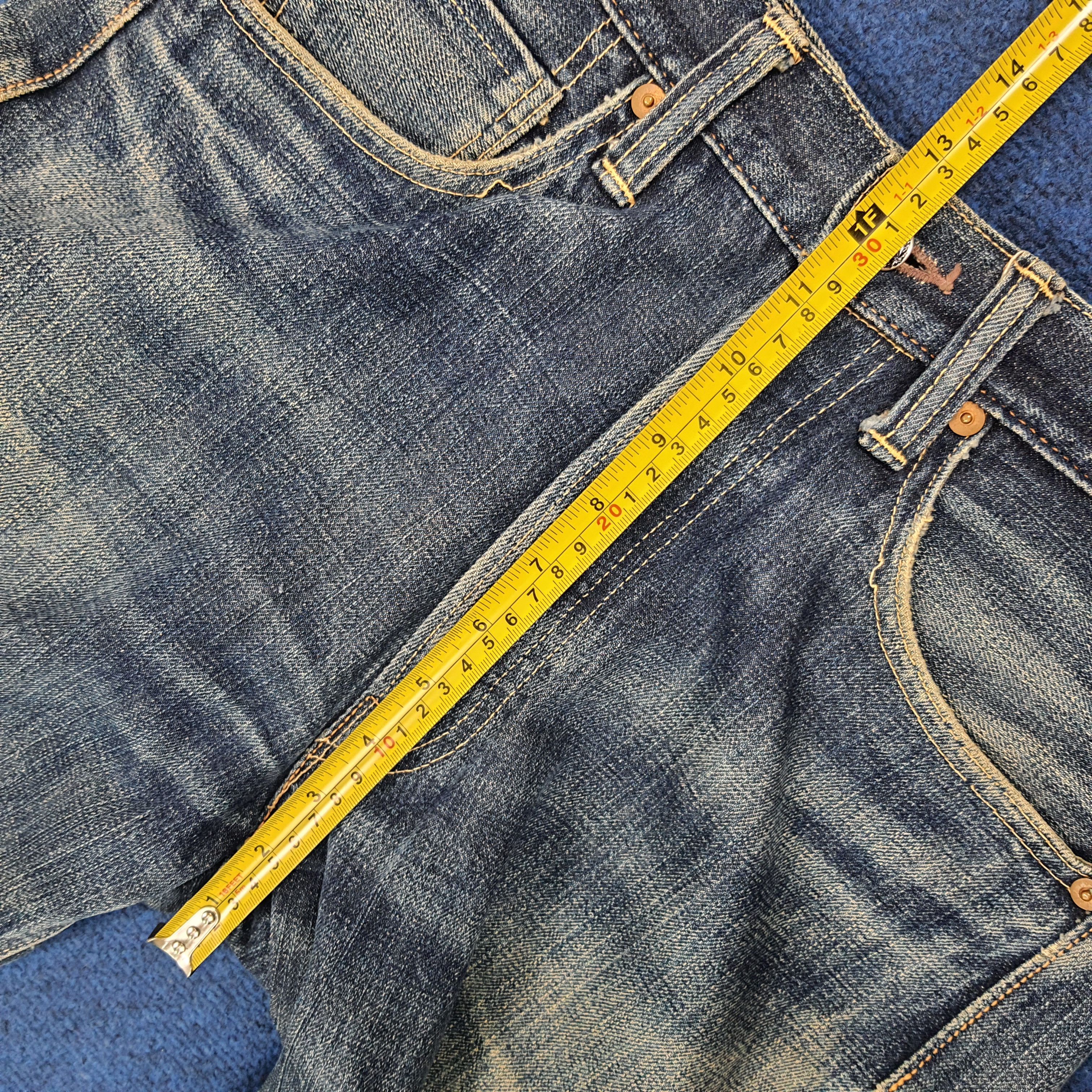 The Real McCoy's Vintage Joe McCoy Repro WW2 Selvedge Denim Jeans E1N37 Size US 29 - 13 Thumbnail