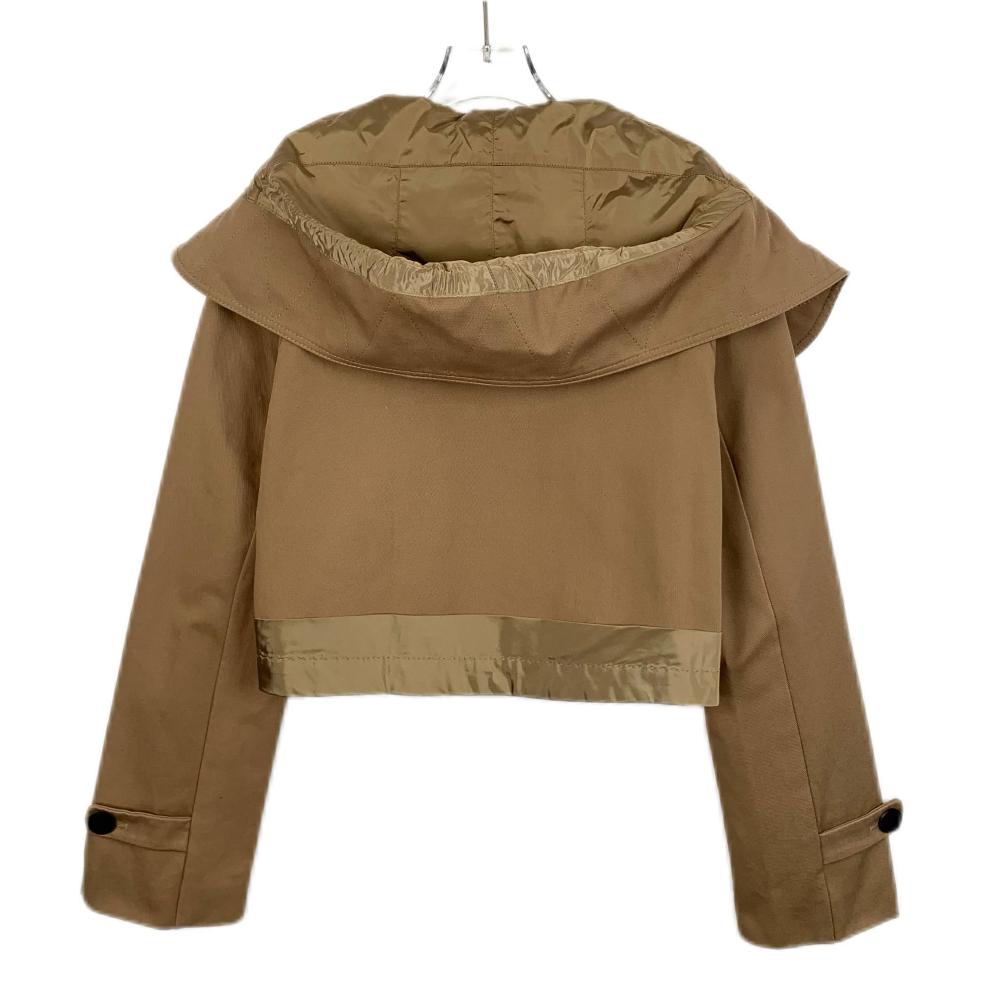 Moncler [Moncler] Brown Hooded Short Trench Coat 1 (S) Size S / US 4 / IT 40 - 10 Thumbnail