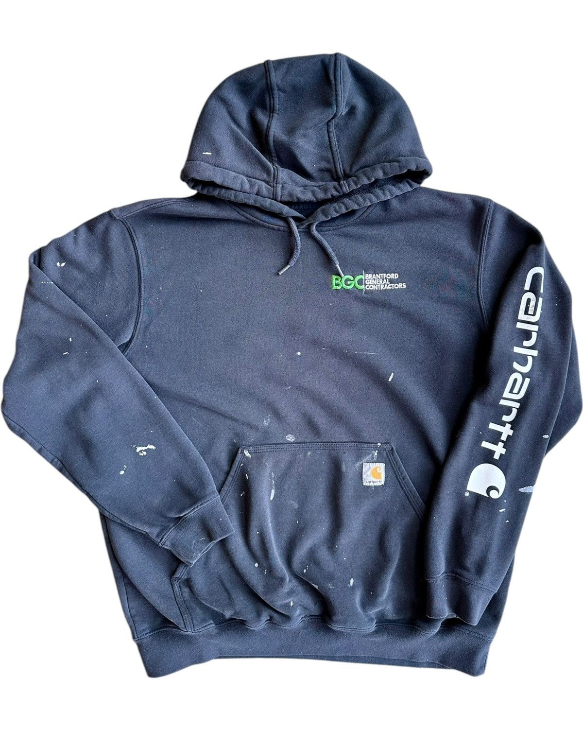 Carhartt × Vintage 2000s Carhartt Hoodie Size US L / EU 52-54 / 3 - 2 Thumbnail