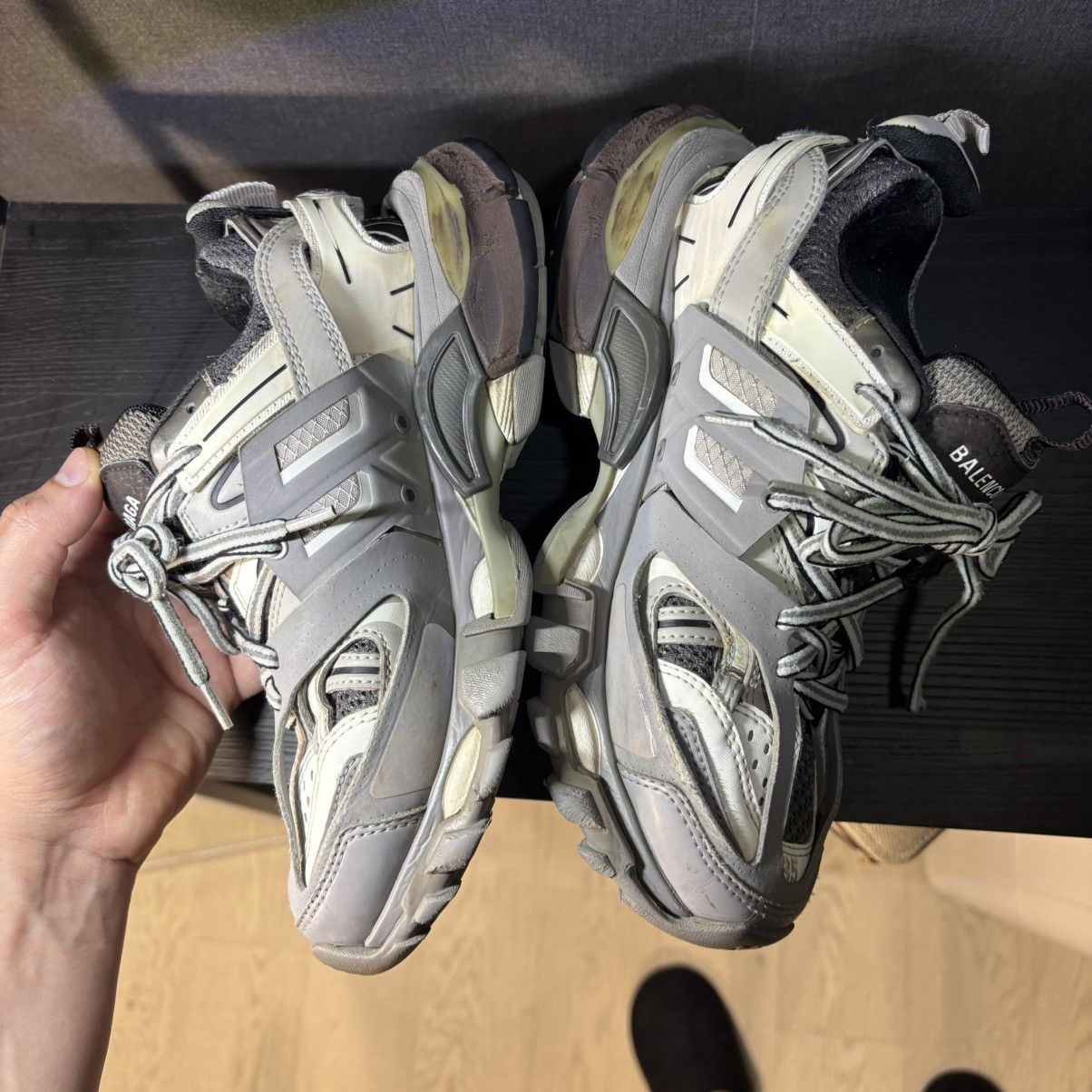 Balenciaga Women’s Balenciaga Track gray sneaker Size:35 (ArtNo.542436) Size US 5 / IT 35 - 15 Thumbnail