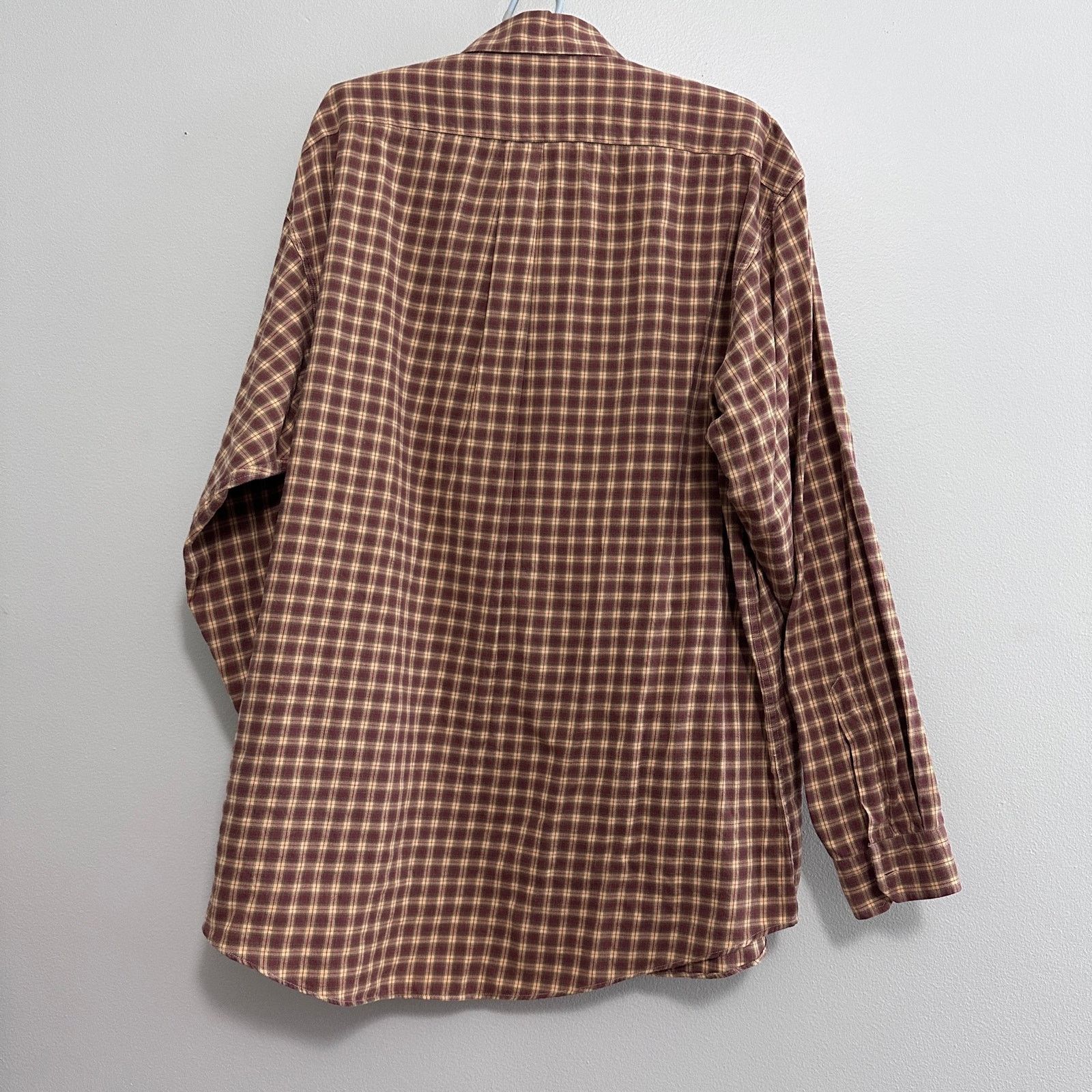 Ermenegildo Zegna Ermenegildo Zegna brown fall plaid button down size L Size US L / EU 52-54 / 3 - 3 Thumbnail