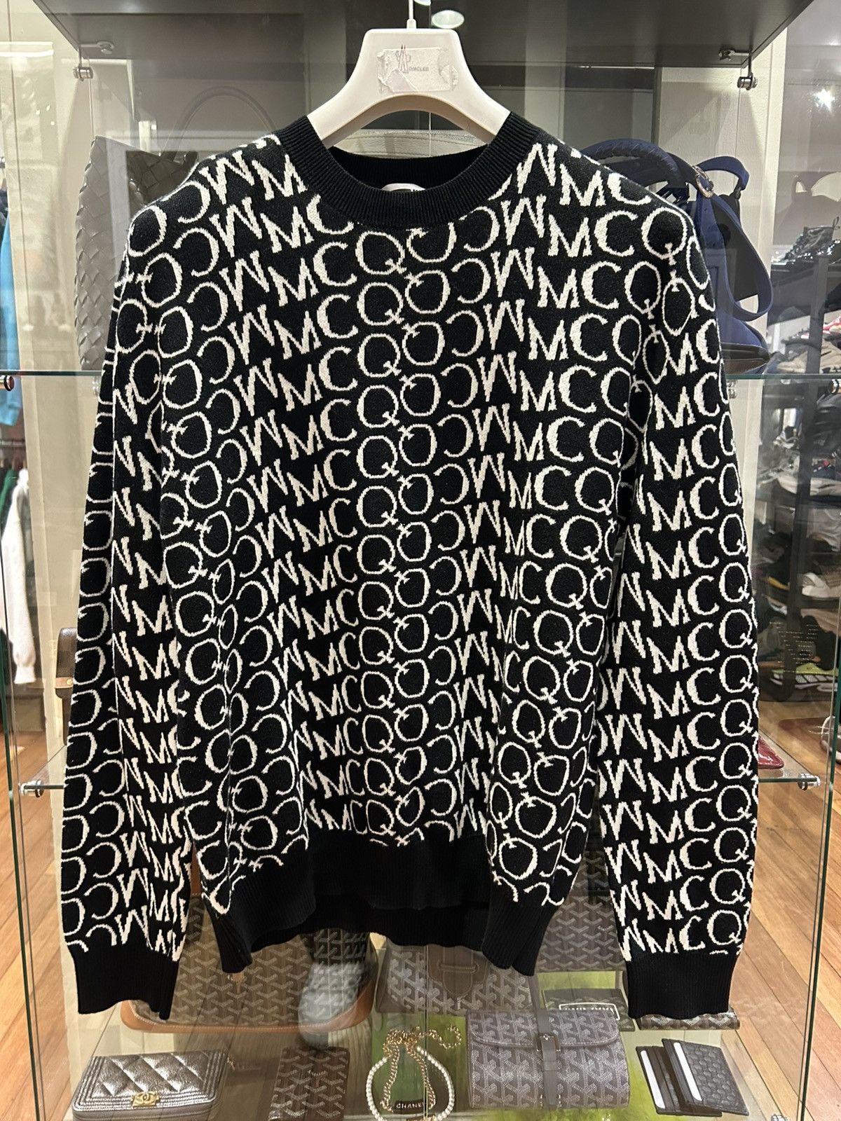 Alexander McQueen Alexander McQueen MCQ AOP Knit Sweater Size US M / EU 48-50 / 2 - 1 Thumbnail