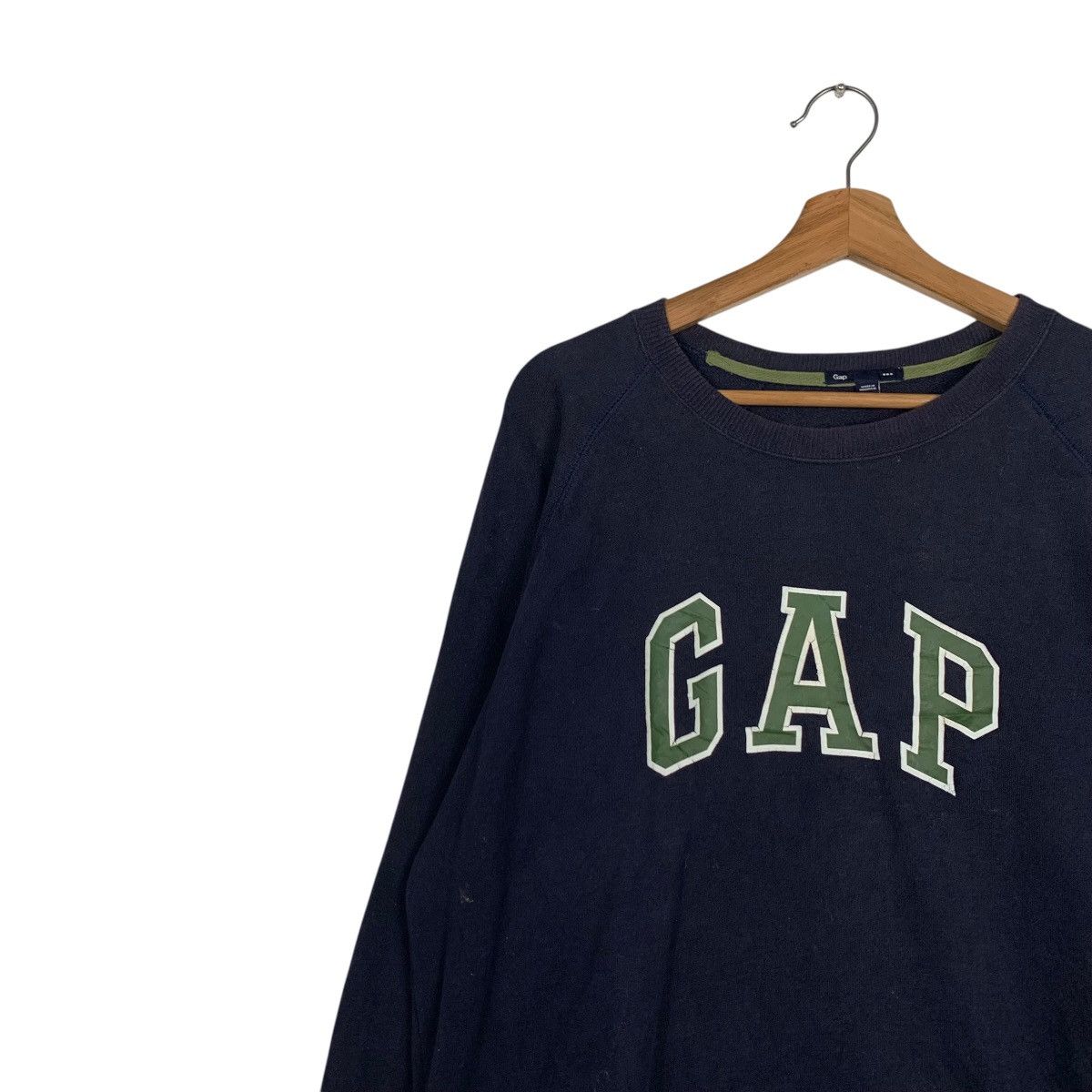 Gap GAP Fall10 Big Logo Crewneck Sweatshirt #1944-C85 Size US L / EU 52-54 / 3 - 6 Thumbnail