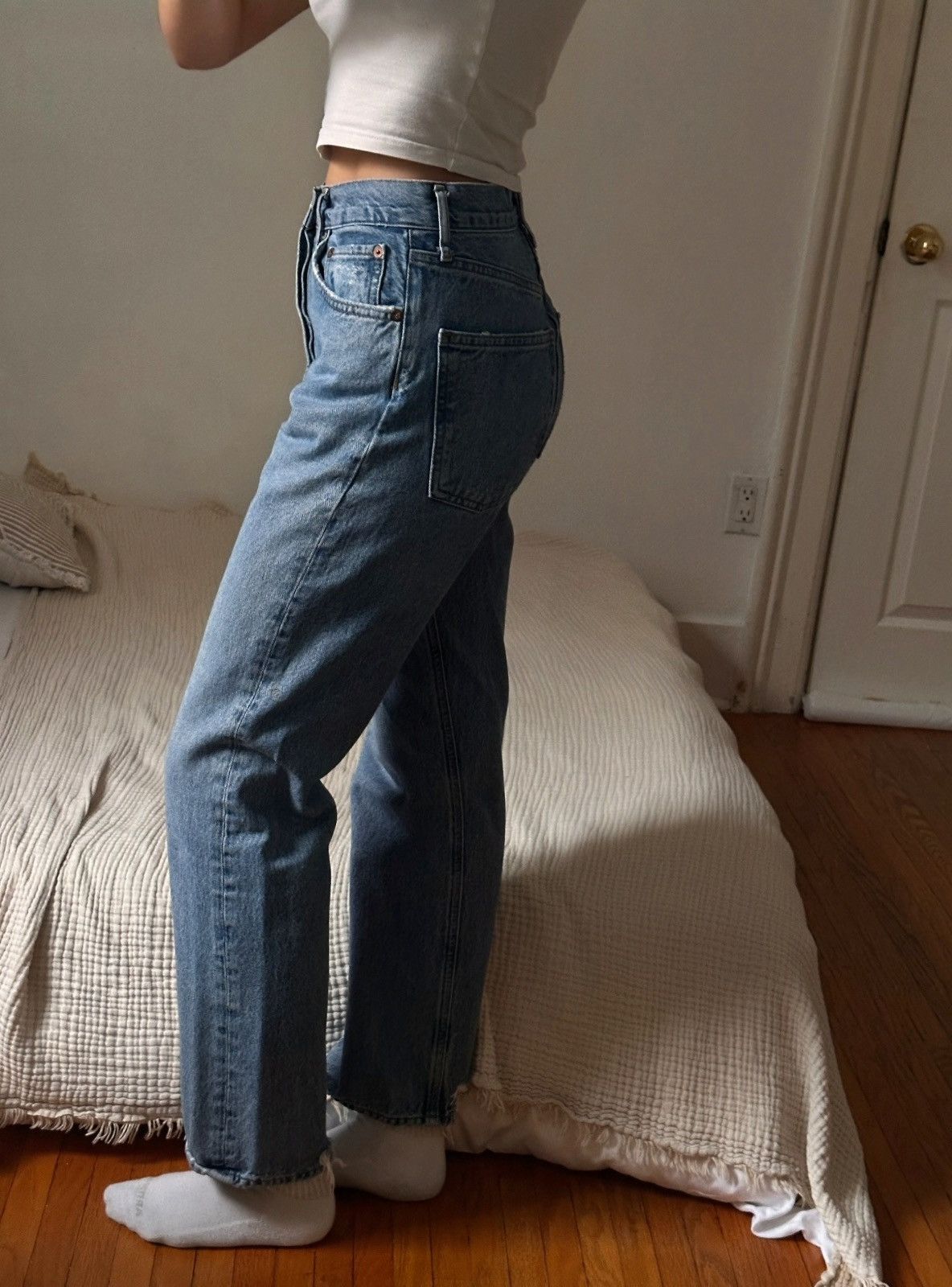 Agolde Agolde 90’s pinch waist Jean Size 25" / US 0 / IT 36 - 1 Thumbnail