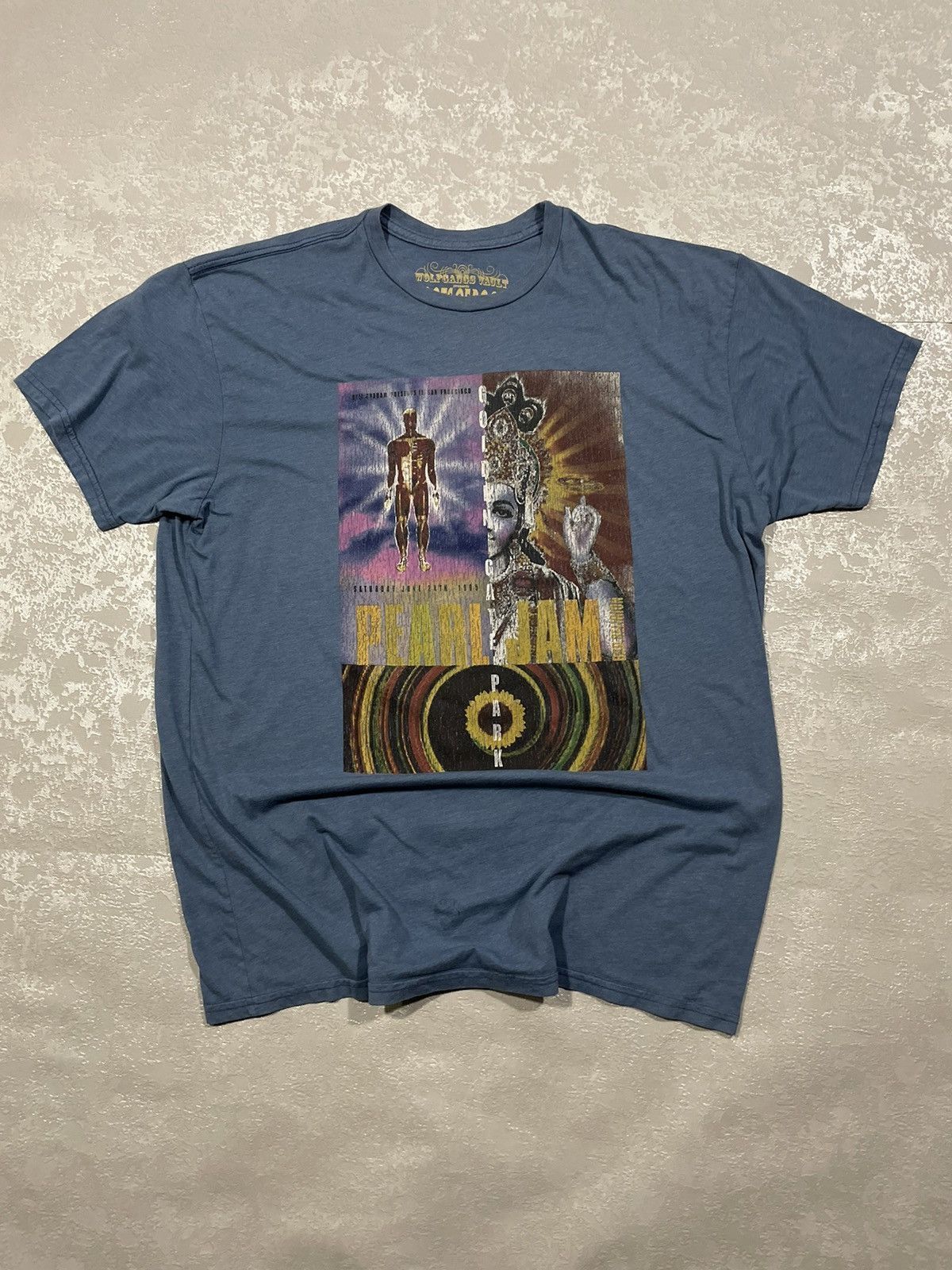 Band Tees Vintage 1995 Pearl Jam Poster Bad Religion T Shirt Size US XL / EU 56 / 4 - 1 Thumbnail