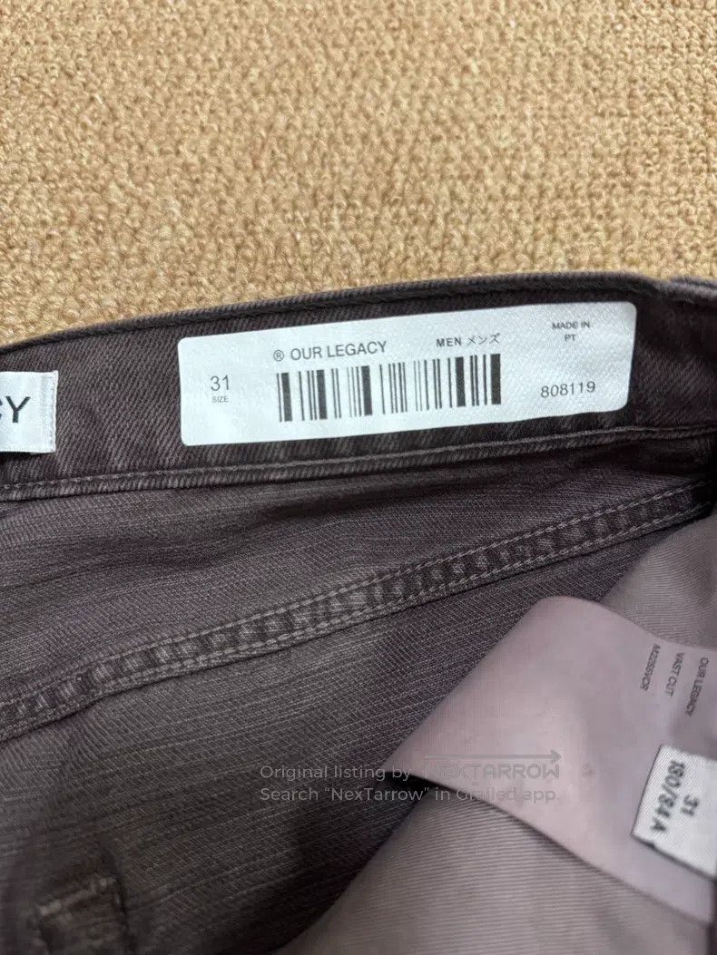 Our Legacy Our Legacy Denim Jeans Size US 31 - 6 Thumbnail
