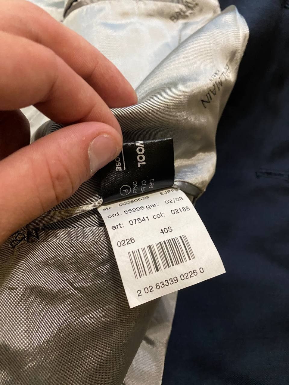 Balmain VINTAGE BALMAIN Classic Blazer Y2K Size 40S - 13 Thumbnail