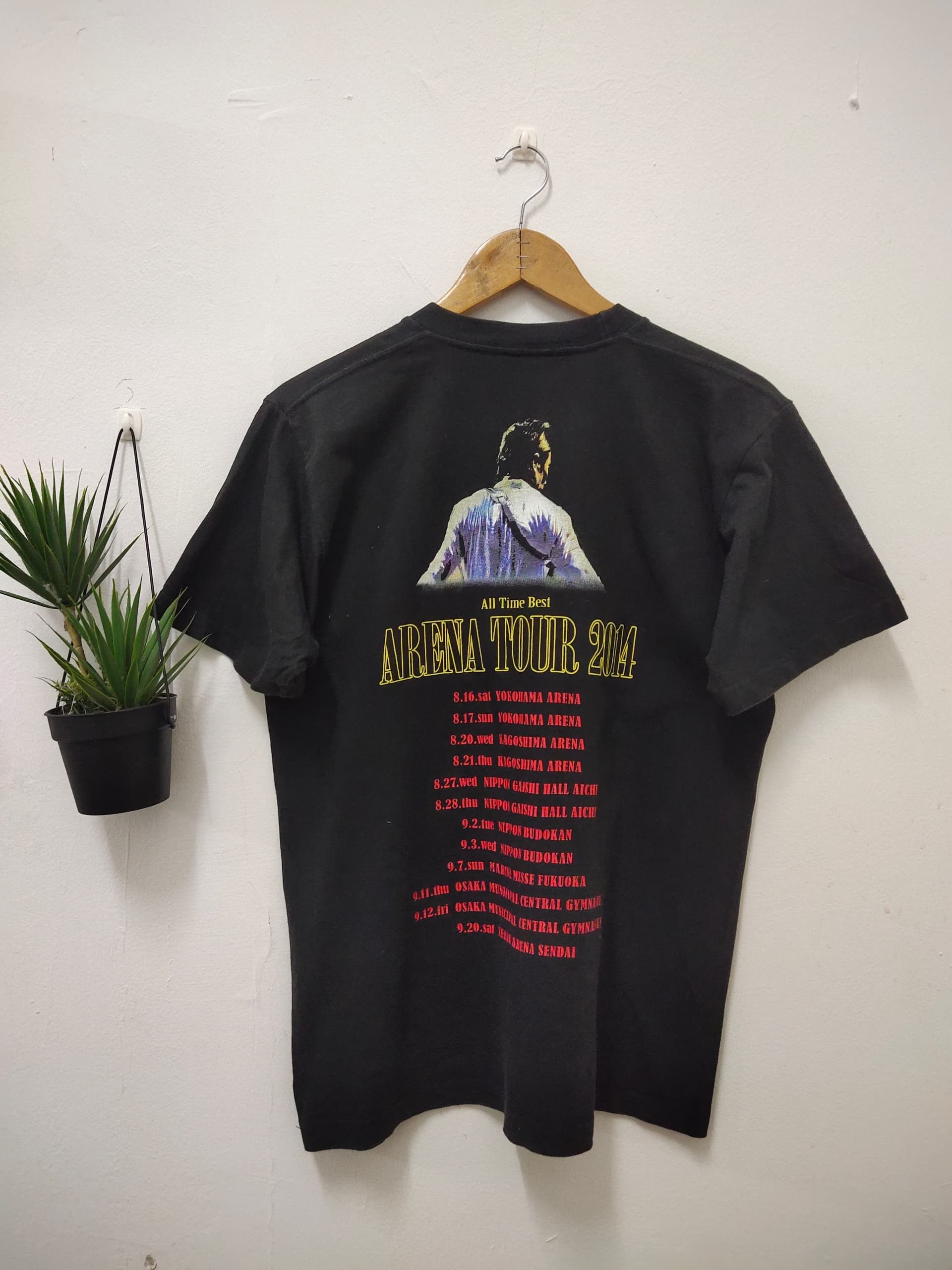 Band Tees Vintage Tsuyoshi Nagabuchi japan band arena tourt shirt Size US M / EU 48-50 / 2 - 7 Thumbnail