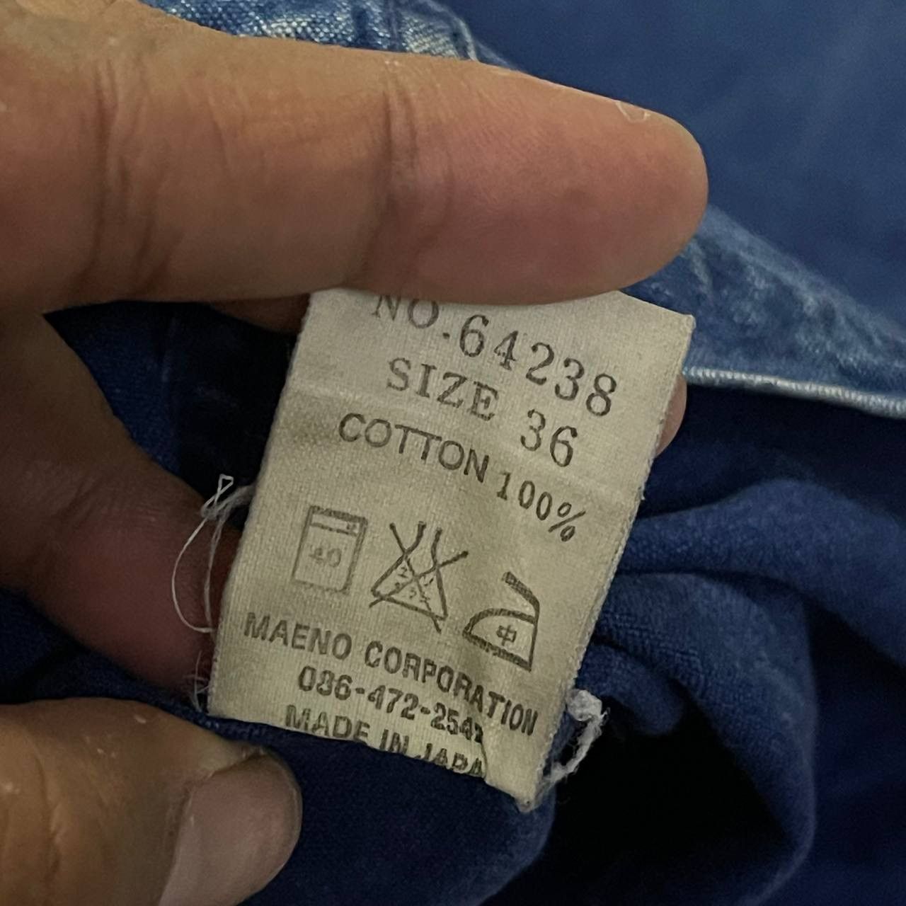 Eternal Bitchu Kurashiki Eternal Union Made Denime Workwear Jacket Size US S / EU 44-46 / 1 - 8 Thumbnail