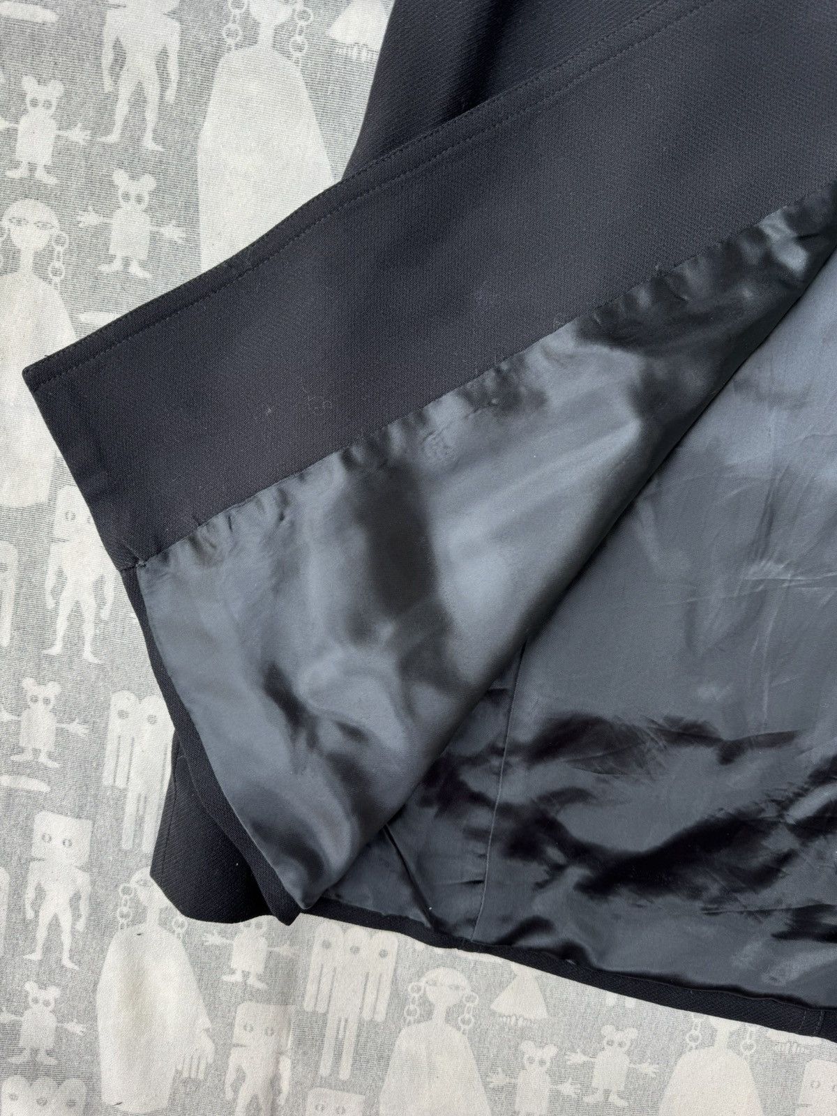Ann Demeulemeester Ann Demeulemeester 1980's Darted C-Shaped Wool Light Coat Size US S / EU 44-46 / 1 - 5 Thumbnail