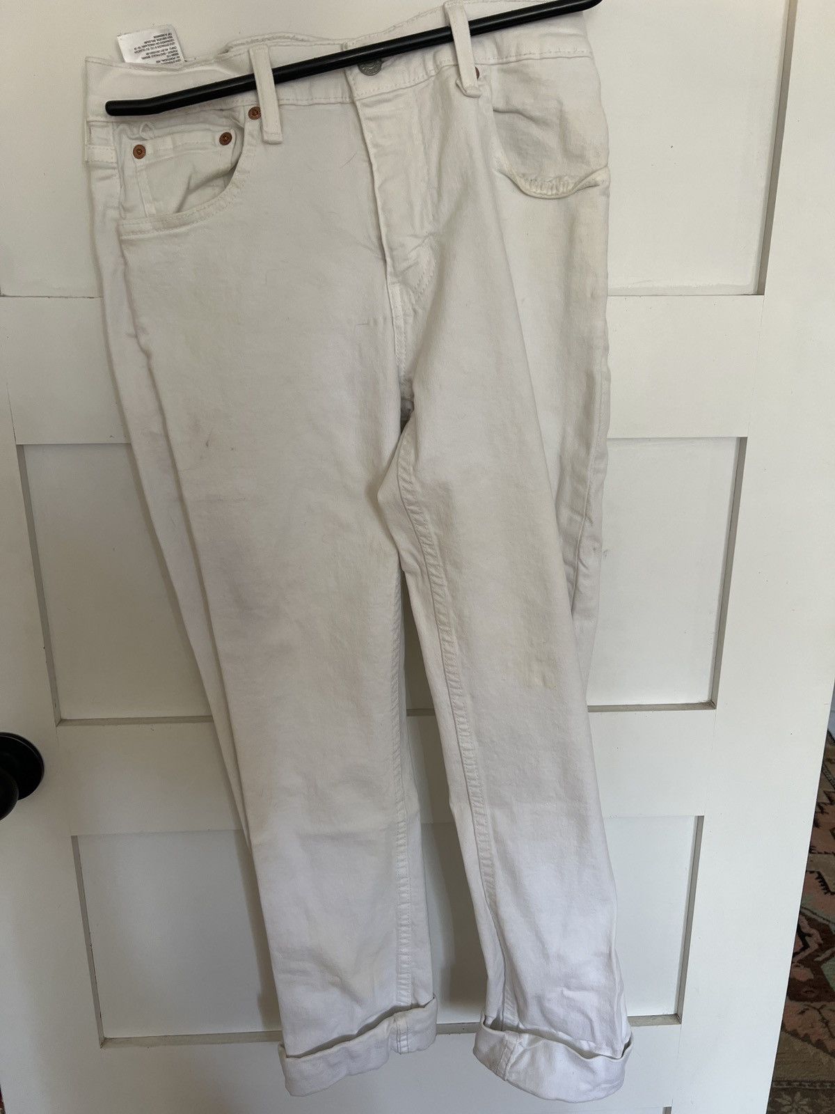 Levi's Levis 511 30x30 White Denim Size US 30 / EU 46 - 3 Thumbnail