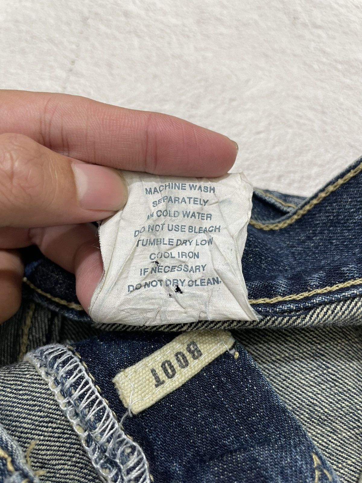 Japanese Brand 2000s Abercrombie Vintage Denim Washed Jeans Y2K Size US 30 / EU 46 - 6 Thumbnail
