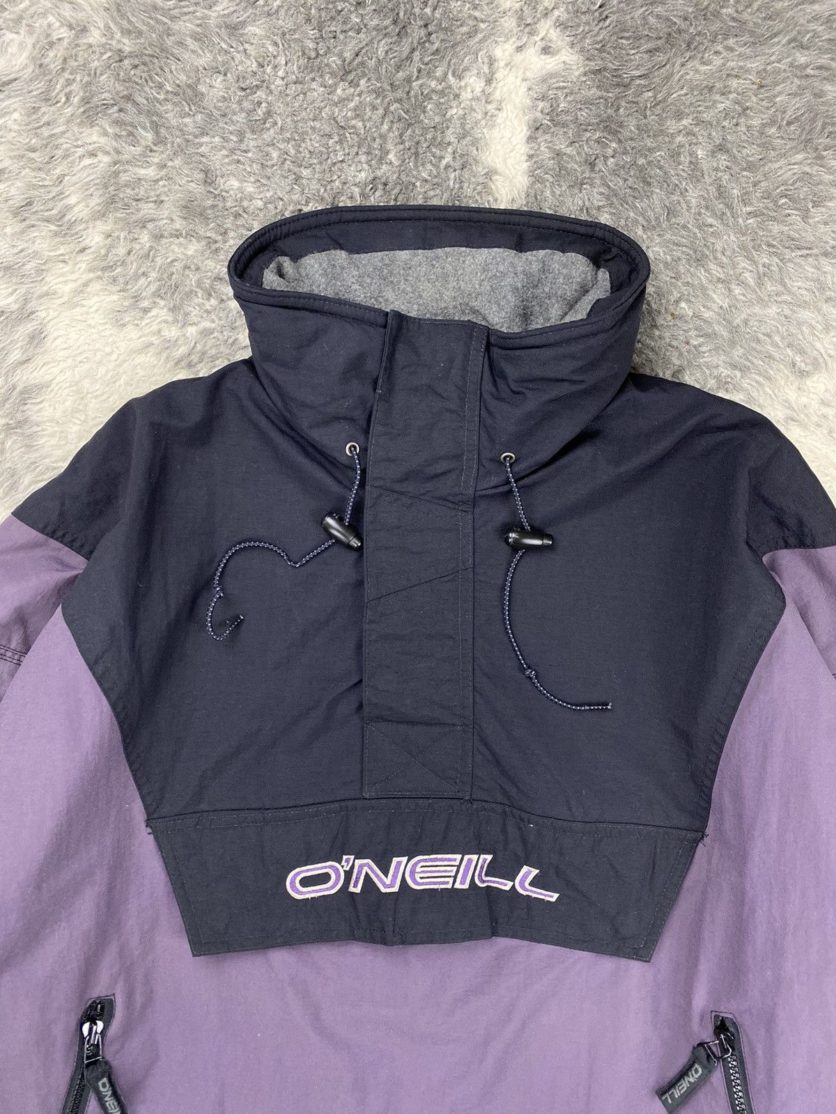 O'Neill Vintage RARE 80s~90s O’NEILL Quilted Anorak Jumper Jacket Size US L / EU 52-54 / 3 - 2 Thumbnail