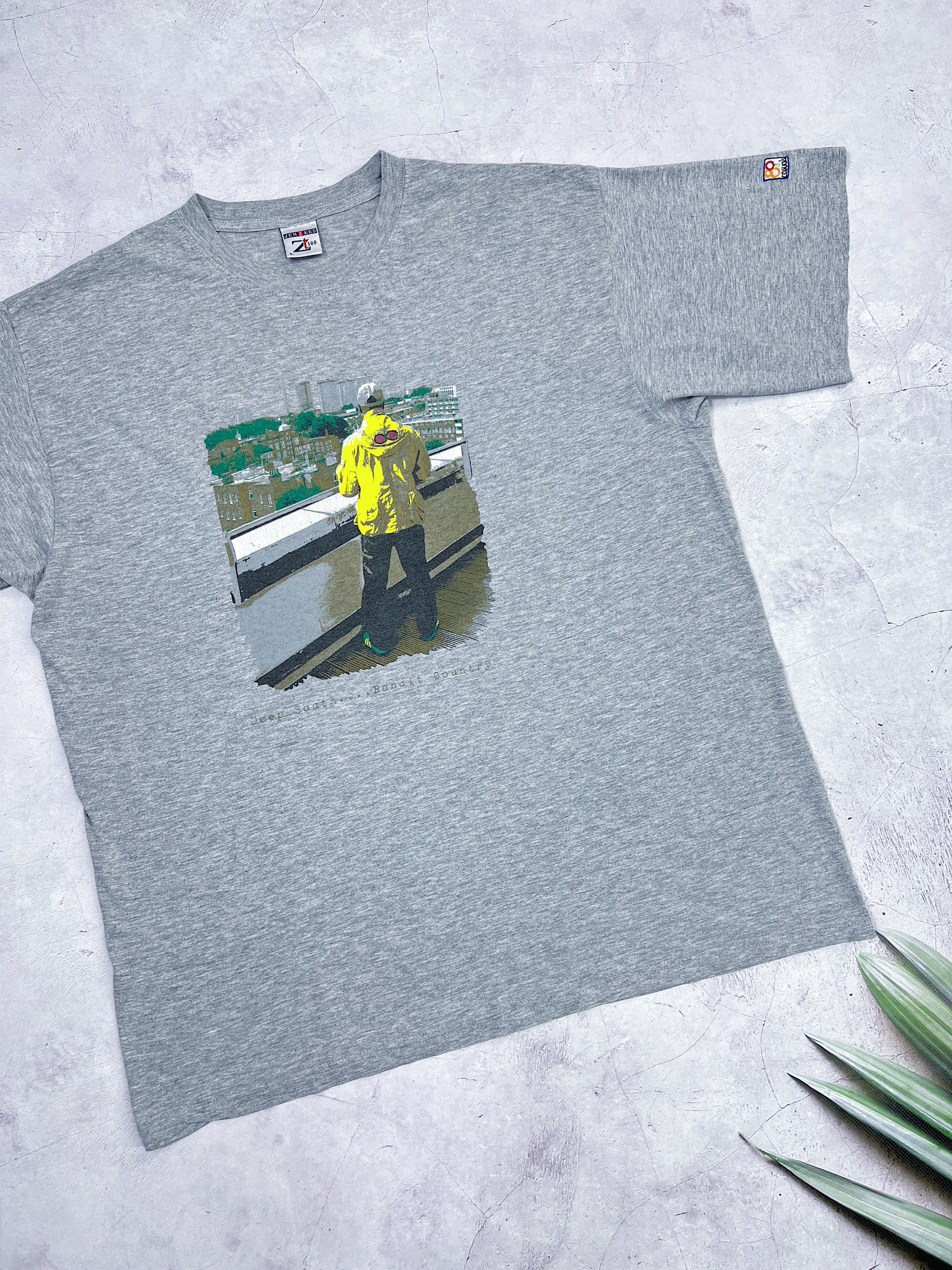 Jerzees Casuals 80s T-Shirt C.P. Company Logo Size US L / EU 52-54 / 3 - 2 Thumbnail
