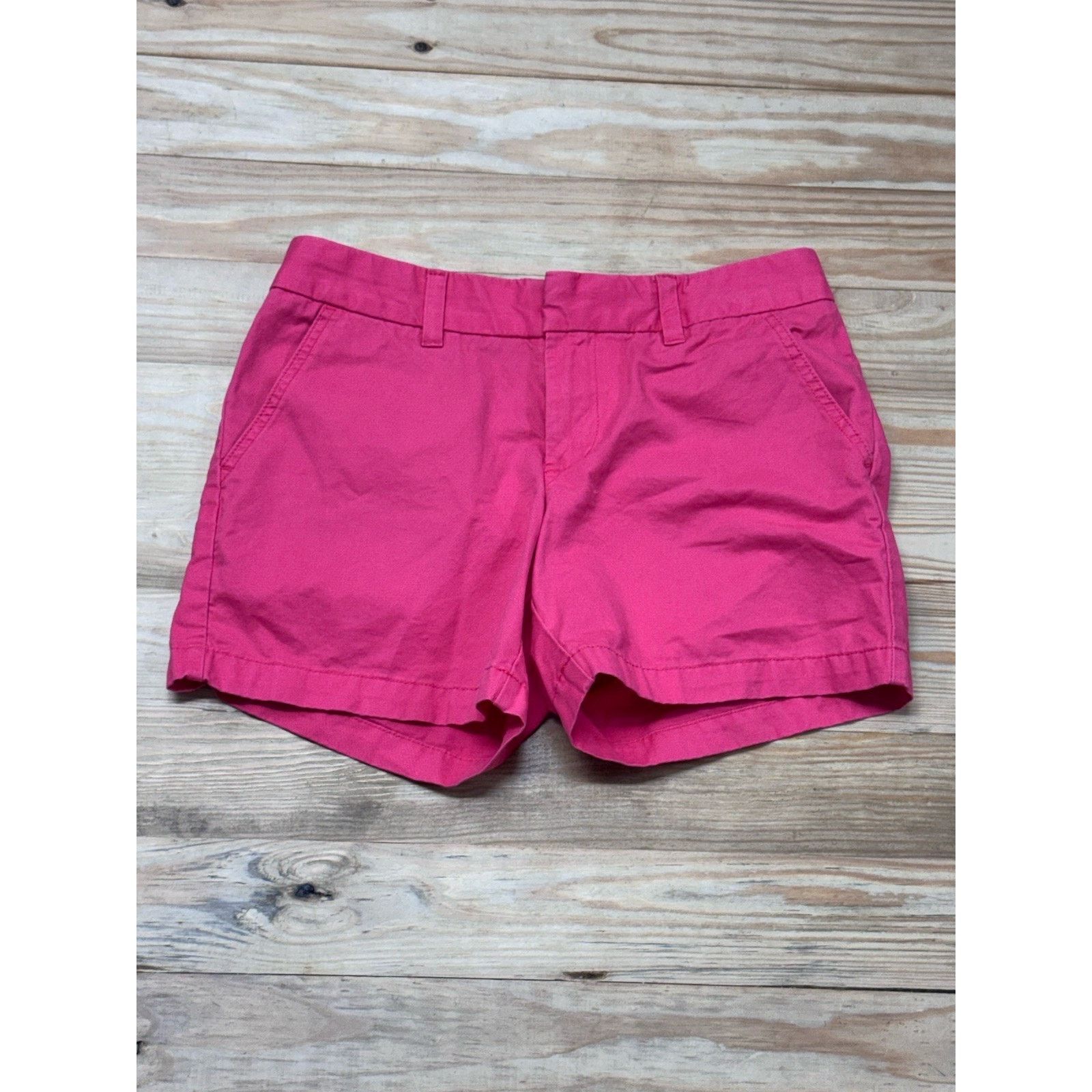 Tommy Hilfiger Tommy Hilfiger Hot Pink Walking Shorts Pockets Womens Sz 2 Size 26" / US 2 / IT 38 - 1 Thumbnail