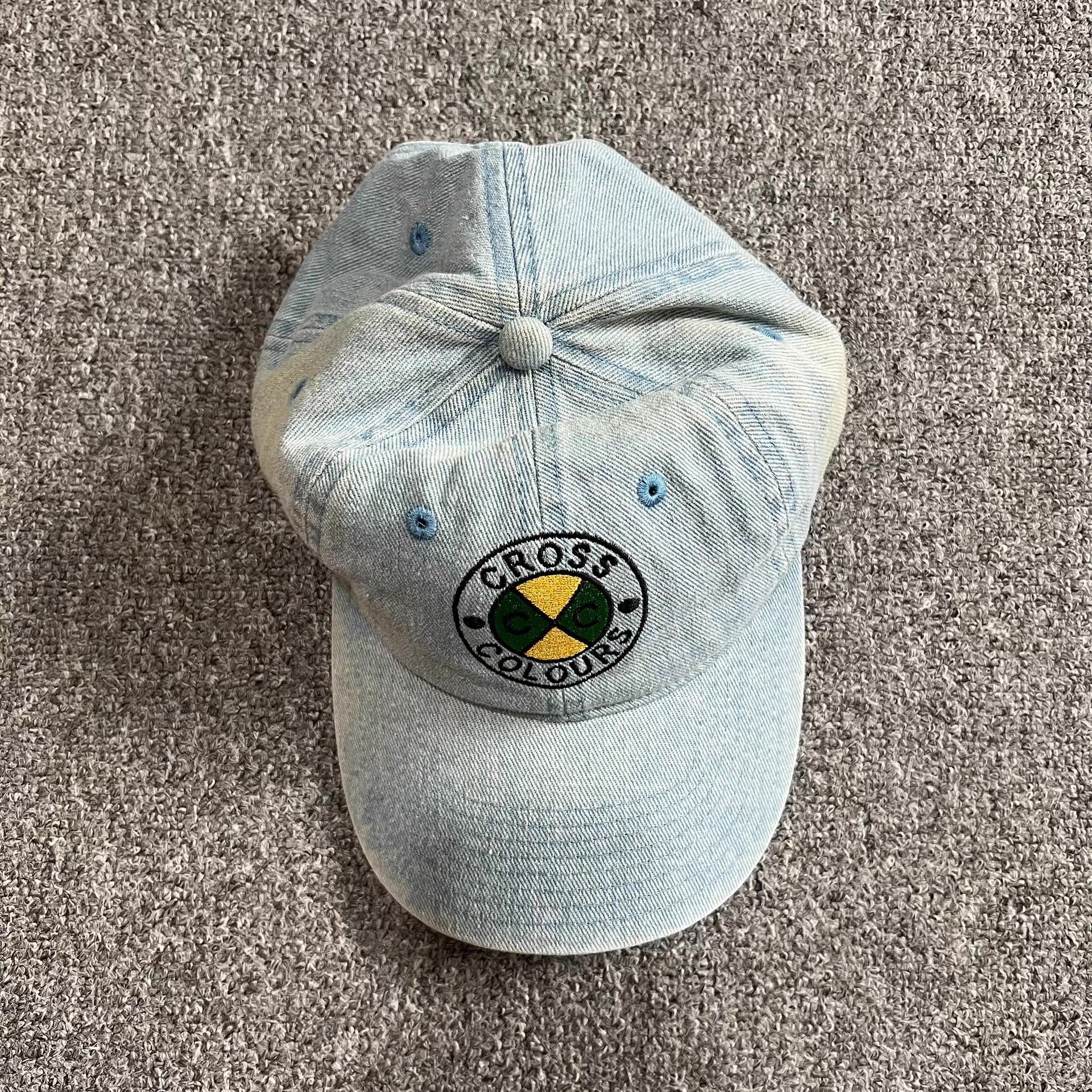 Cross Colours Cross Colours washed embroidered curved brim baseball cap Q7 Size ONE SIZE - 7 Thumbnail