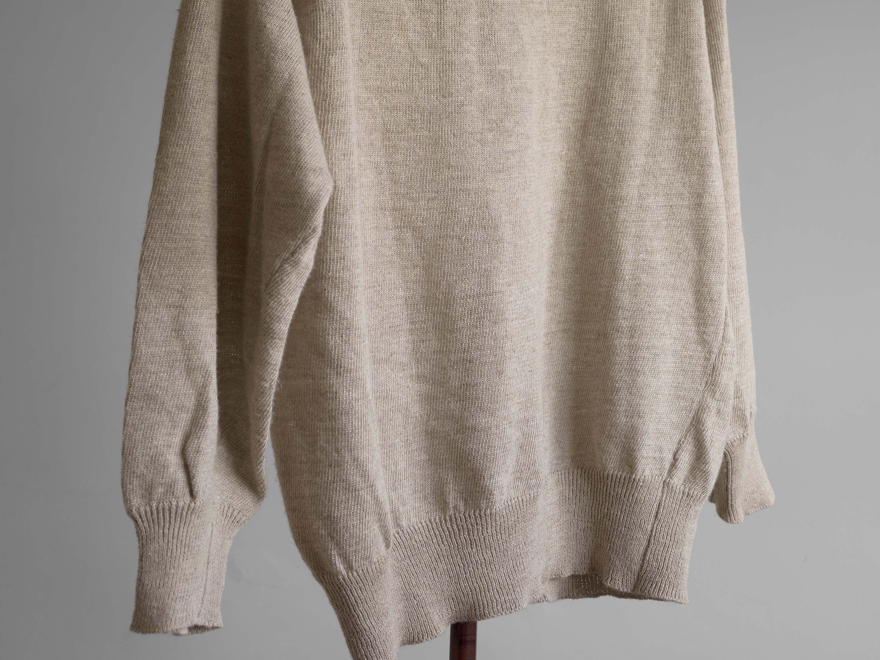 Comme des Garcons Homme PRE-1987 COMME des GARÇONS HOMME LINEN KNIT JUMPER Size US M / EU 48-50 / 2 - 5 Thumbnail