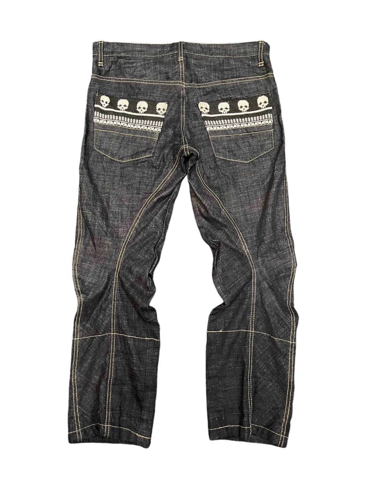 Designer × PPFM ARCHIVE PPFM DENIM LEAD TO ROCK DESIGNER JEANS Size US 31 - 1 Thumbnail