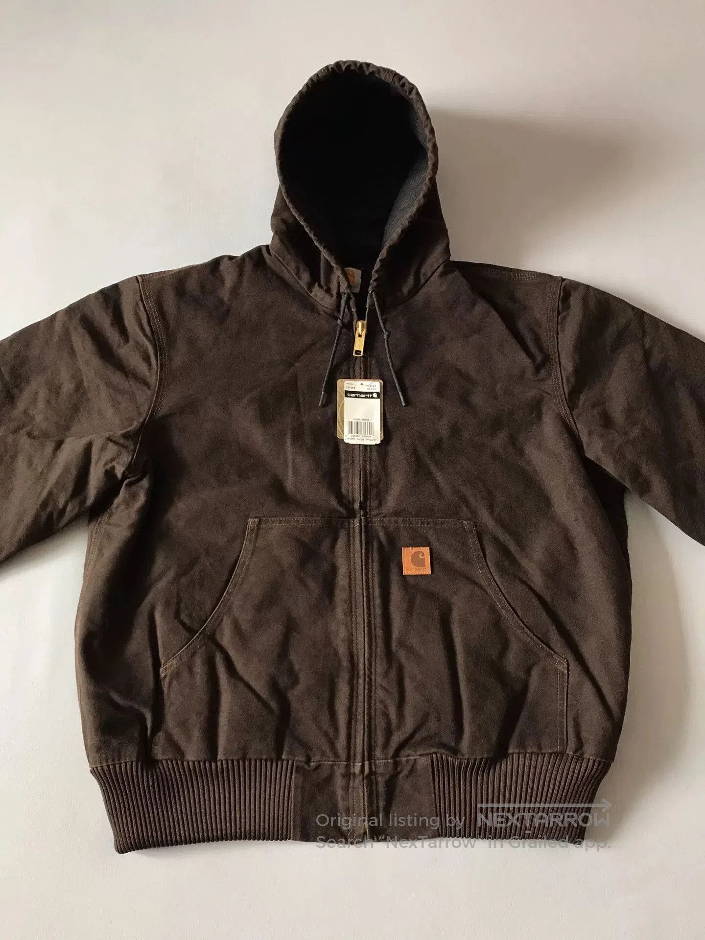 Carhartt Carhartt J130 Hooded Canvas Jacket. Size US L / EU 52-54 / 3 - 4 Thumbnail