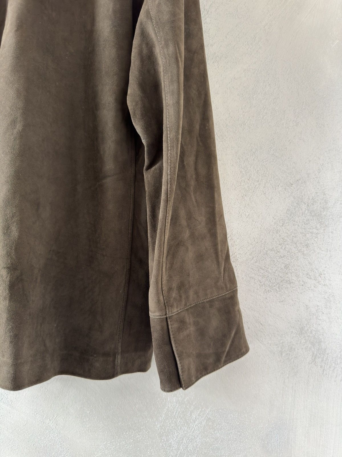 Loro Piana Loro Piana Reindeer Suede Leather Brown Jacket Size M / US 6-8 / IT 42-44 - 17 Thumbnail