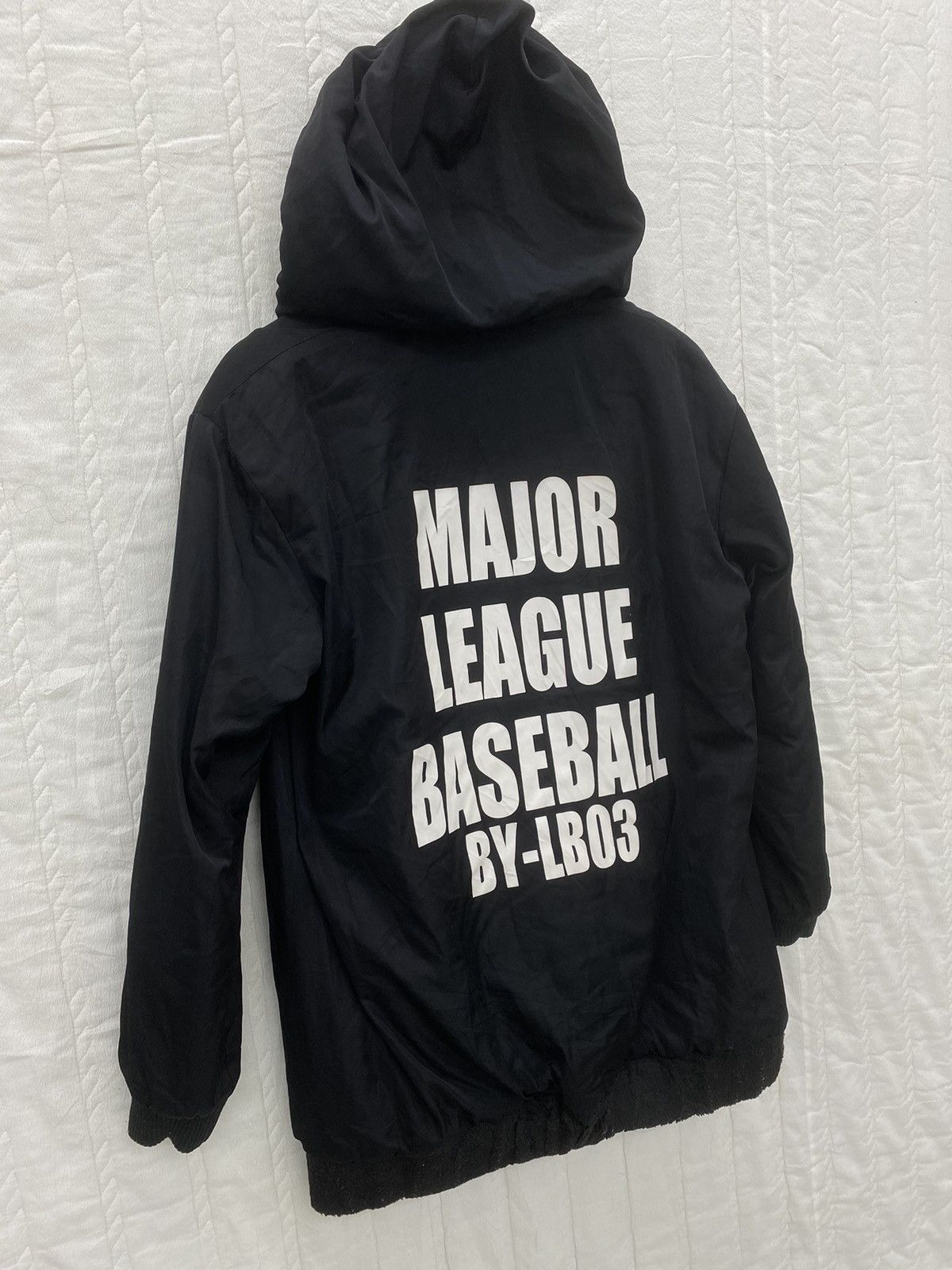 MLB × New York Yankees (N) MLB LB-03 REVERSIBLE HOODIE BOMBER JACKET FULL ZIP Size US M / EU 48-50 / 2 - 5 Thumbnail