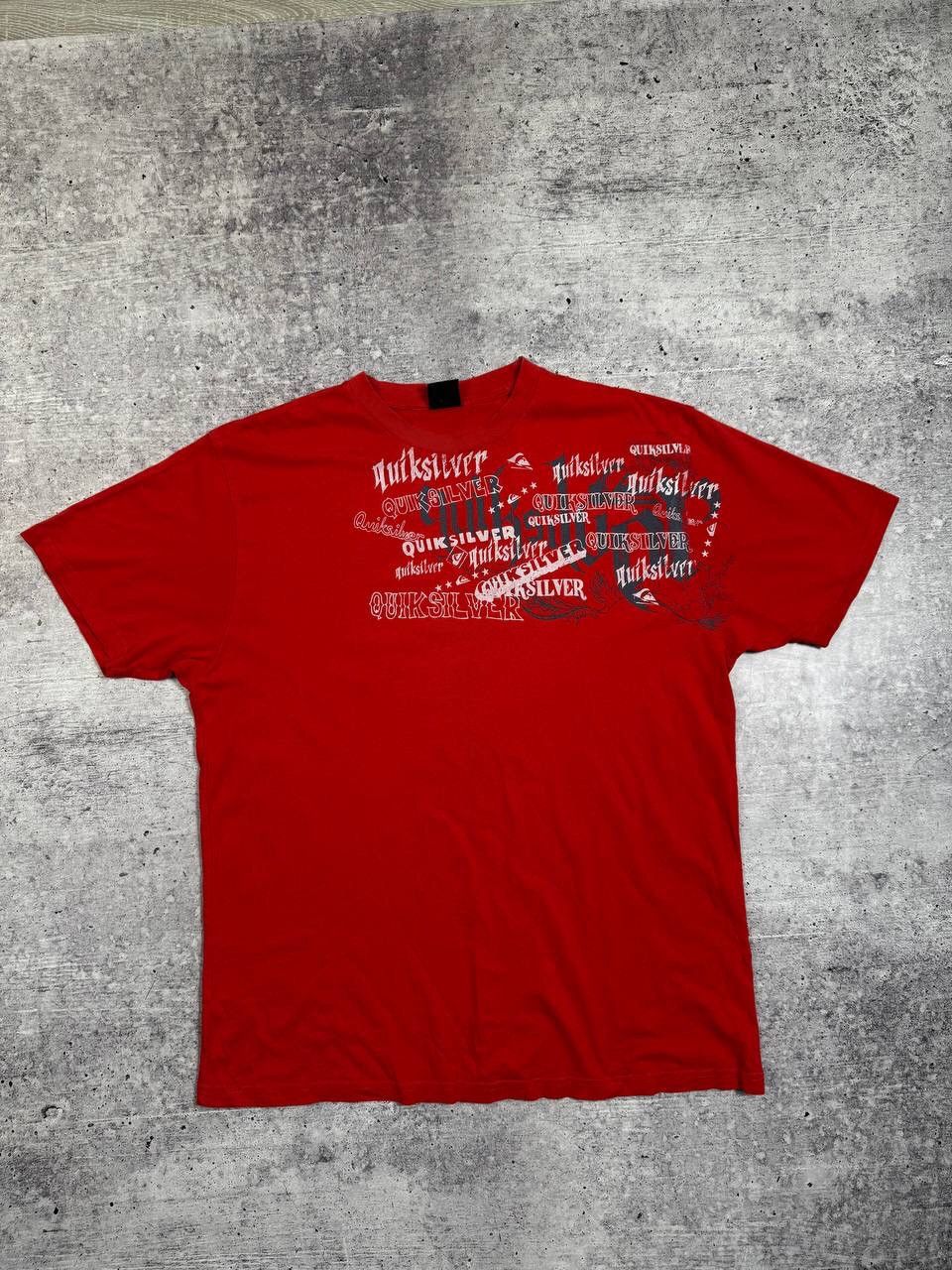Quiksilver Vintage Quiksilver Big Logo Tee T-Shirt Y2K Size US XL / EU 56 / 4 - 1 Thumbnail
