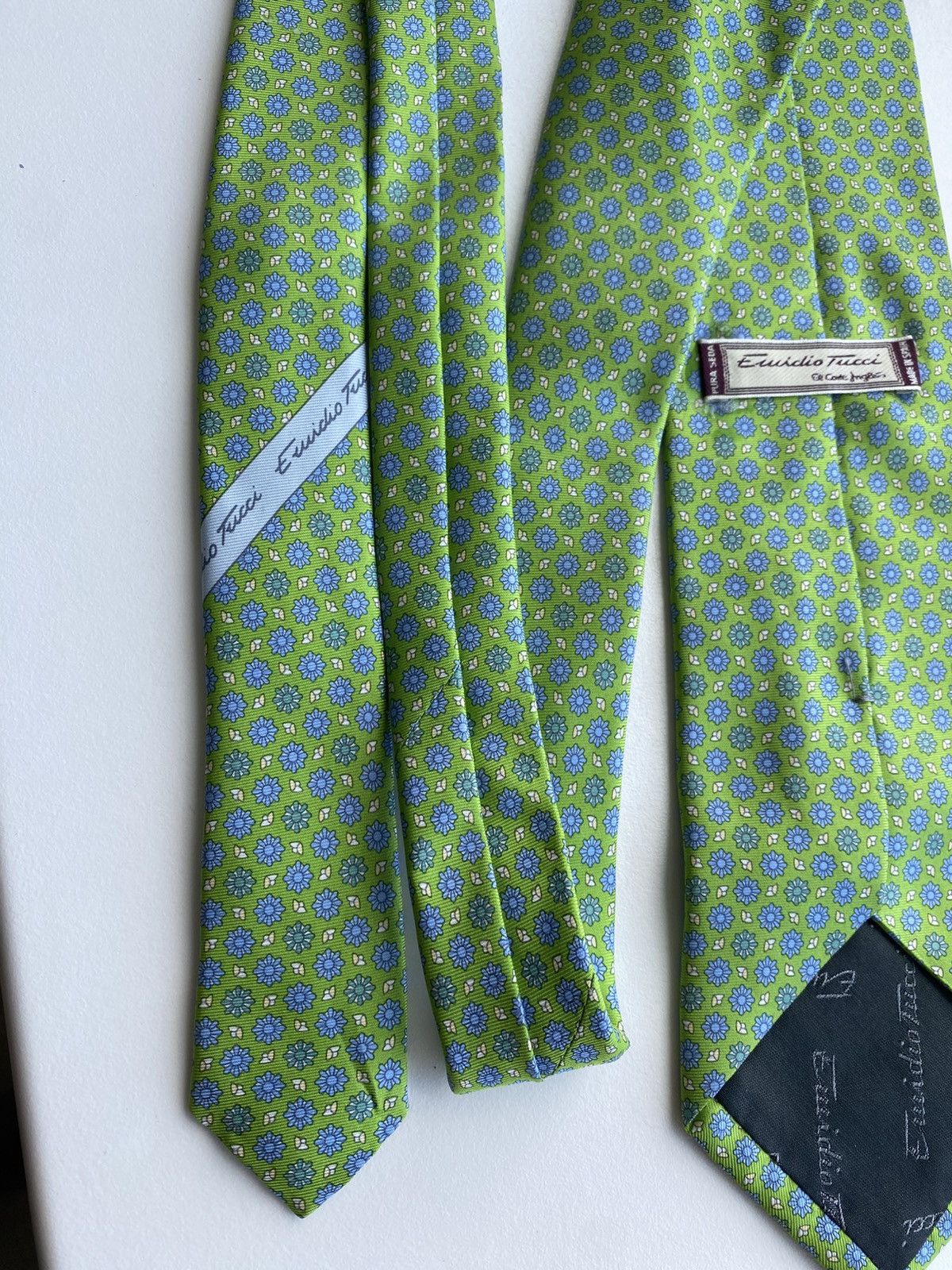 Designer Emilio Pucci Wool Tie Size ONE SIZE - 5 Thumbnail