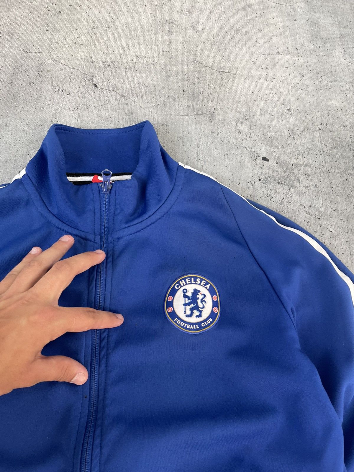 Chelsea Soccer Nike Chelsea Blue Track Training Top Football Soccer Size US M / EU 48-50 / 2 - 5 Thumbnail