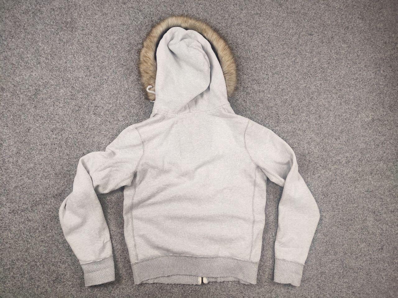 Abercrombie & Fitch Vintage Y2K Abercrombie If six was nine fur Zip Hoodie Opium Size US L / EU 52-54 / 3 - 8 Thumbnail