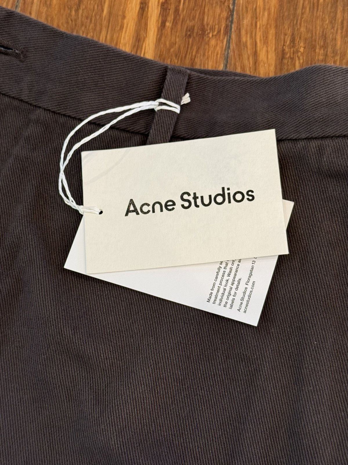 Acne Studios Acne Stone Black Jean Trousers Size US 34 / EU 50 - 3 Thumbnail