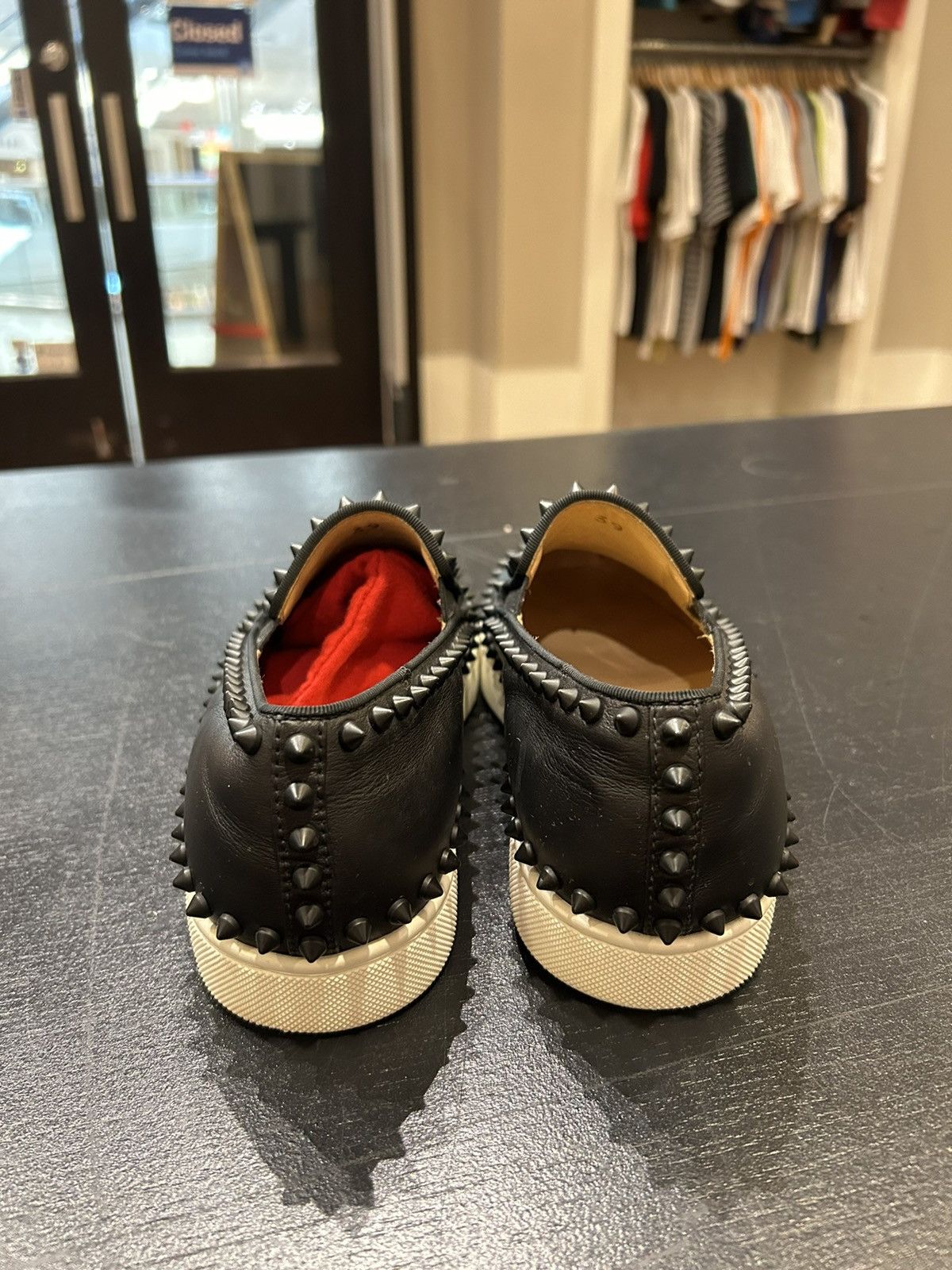 Christian Louboutin Christian Louboutin Spiked Roller Boat Flat Sneaker Size US 6 / EU 39 - 5 Thumbnail
