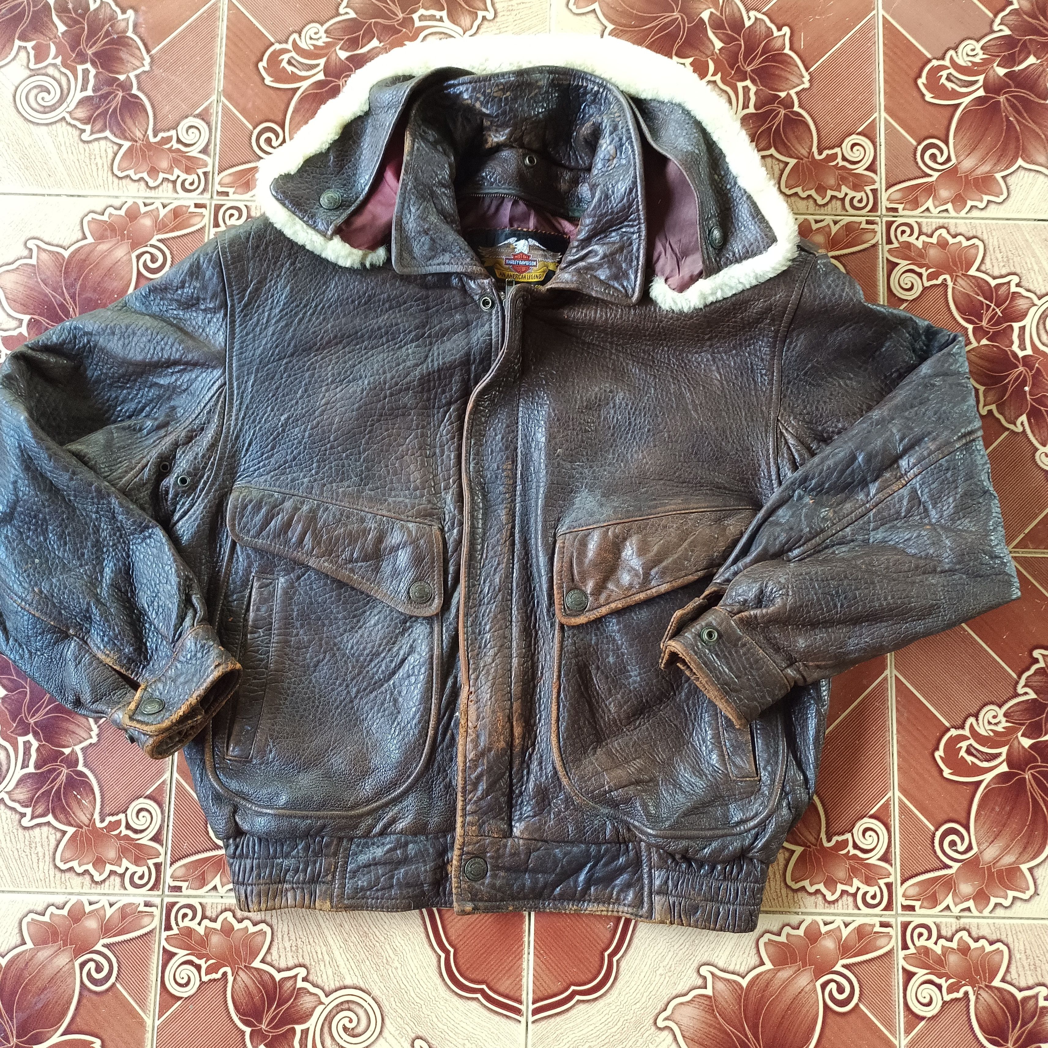 Harley Davidson Jacket Harley Davidson x vintage Size US M / EU 48-50 / 2 - 1 Thumbnail