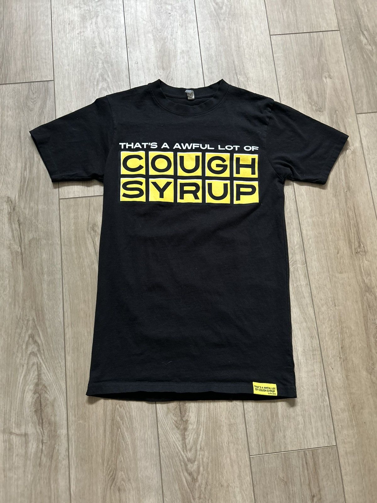 Waffle House Retro Logo T-Shirt - Food Funny Tee In Yellow And Black P105281023 - Foto 2