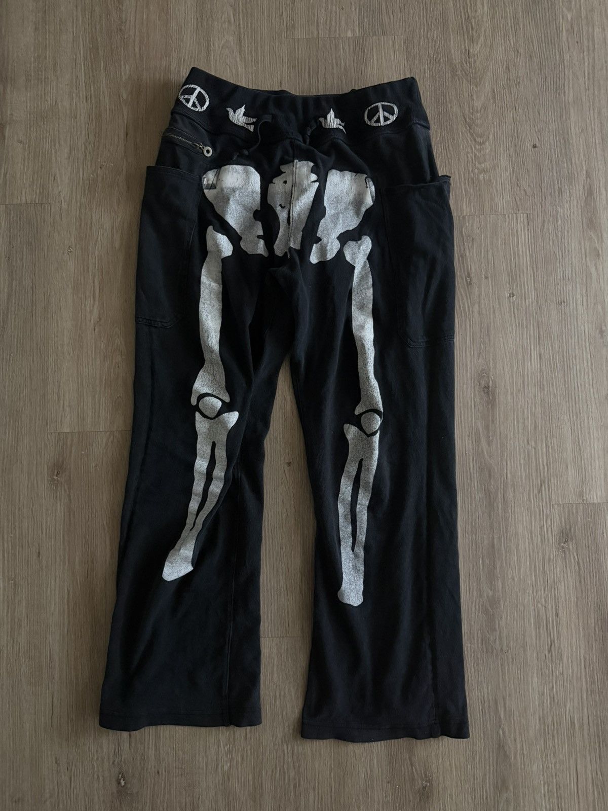 Kapital Kapital Skeleton sweatpants Size US 30 / EU 46 - 1 Thumbnail
