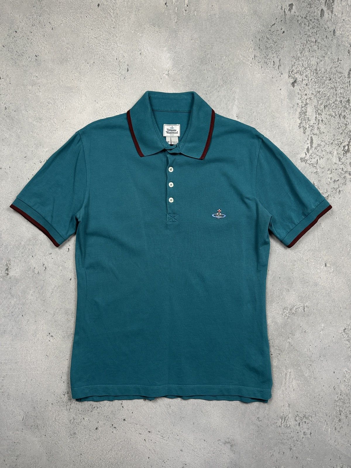 Vivienne Westwood Orb Logo Polo T-Shirt Man Lux Tee y2k 00s