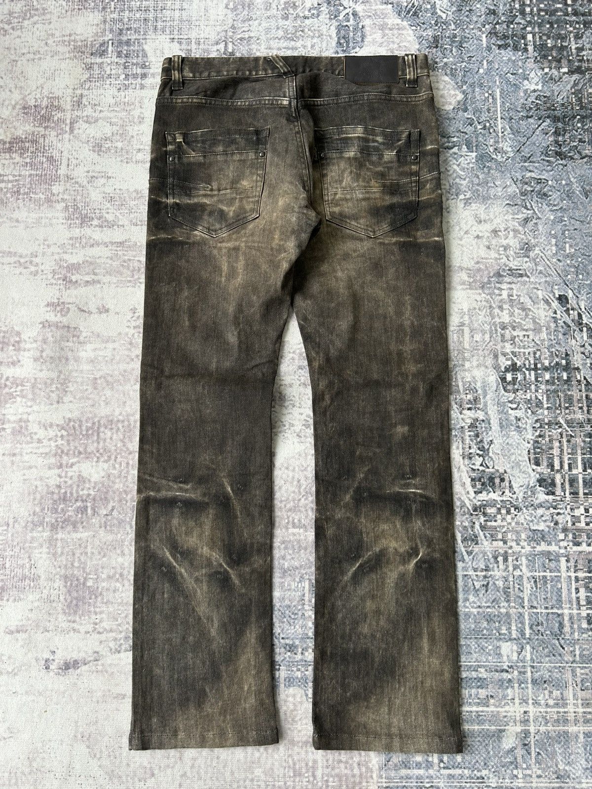 Tornado Mart Tornado Mart Acid Wash Punk Pants Size US 32 / EU 48 - 4 Thumbnail