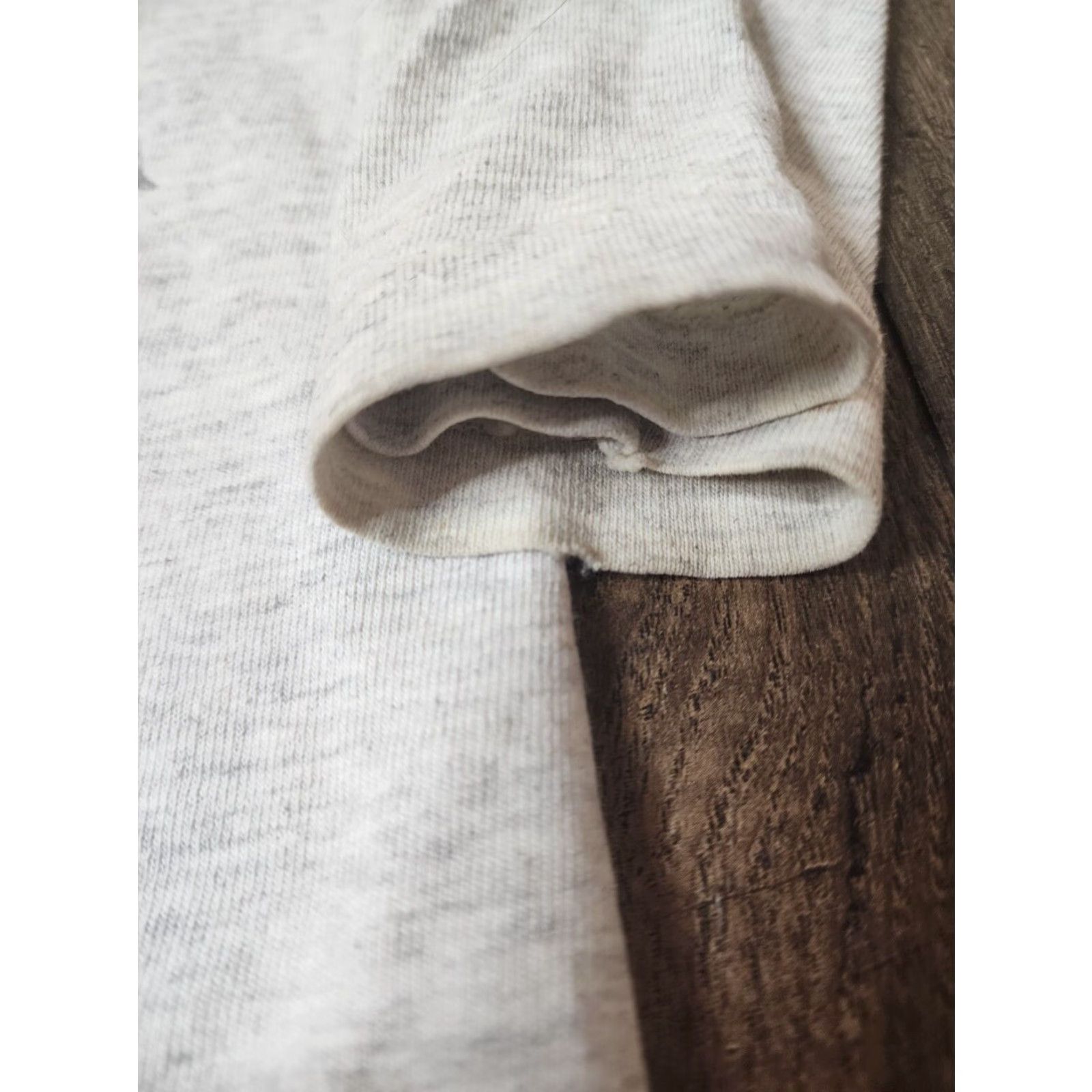 Vintage VINTAGE Relevant Products 3/4 Sleeve Henley XL Gray Mens Distressed USA Size US XL / EU 56 / 4 - 4 Thumbnail