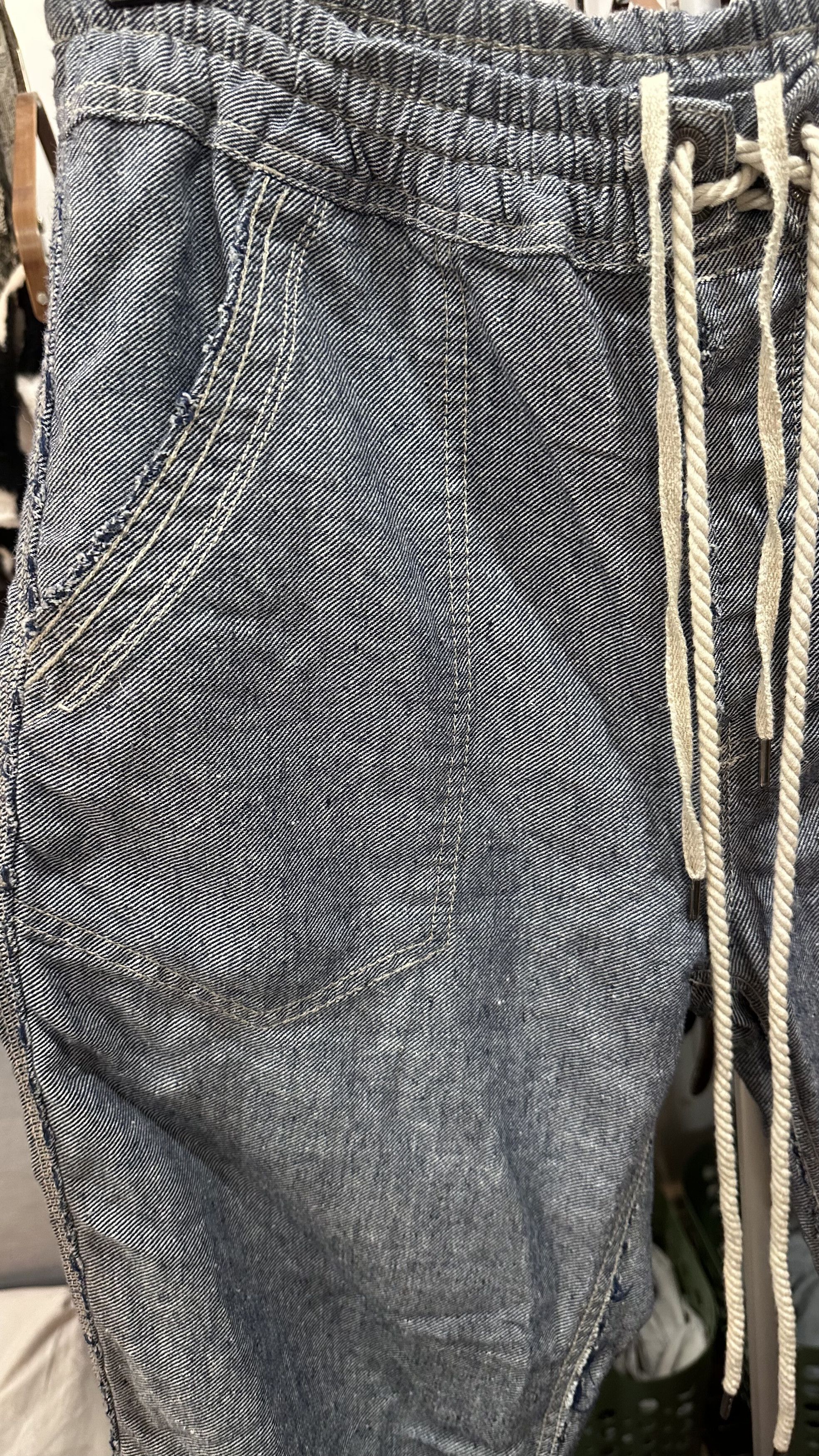 GOA GOA Workwear Fatigue Drawstring Pants - Cotton/Hemp Blend Size US 30 / EU 46 - 2 Thumbnail