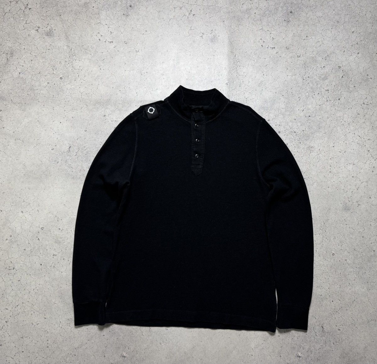 MA.STRUM MA.STRUM 1/4 Sweatshirt Black Casual Size XL Size US XL / EU 56 / 4 - 1 Thumbnail