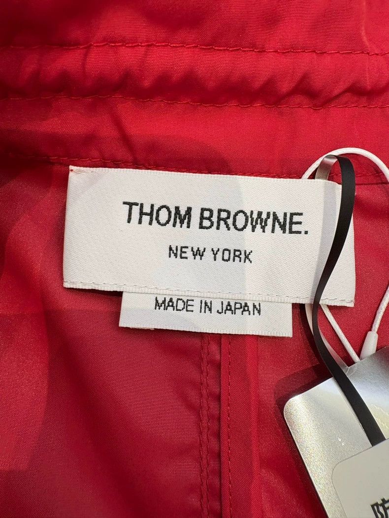Thom Browne Thom Browne Red nylon deconstructed half skirt Size 25" / US 0 / IT 36 - 5 Thumbnail