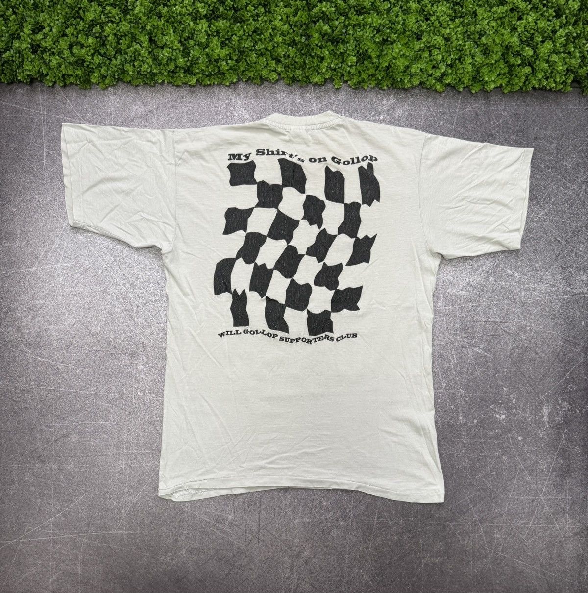 Vintage Vintage 90s Will Gollop Racing T Shirt Size US XL / EU 56 / 4 - 2 Thumbnail
