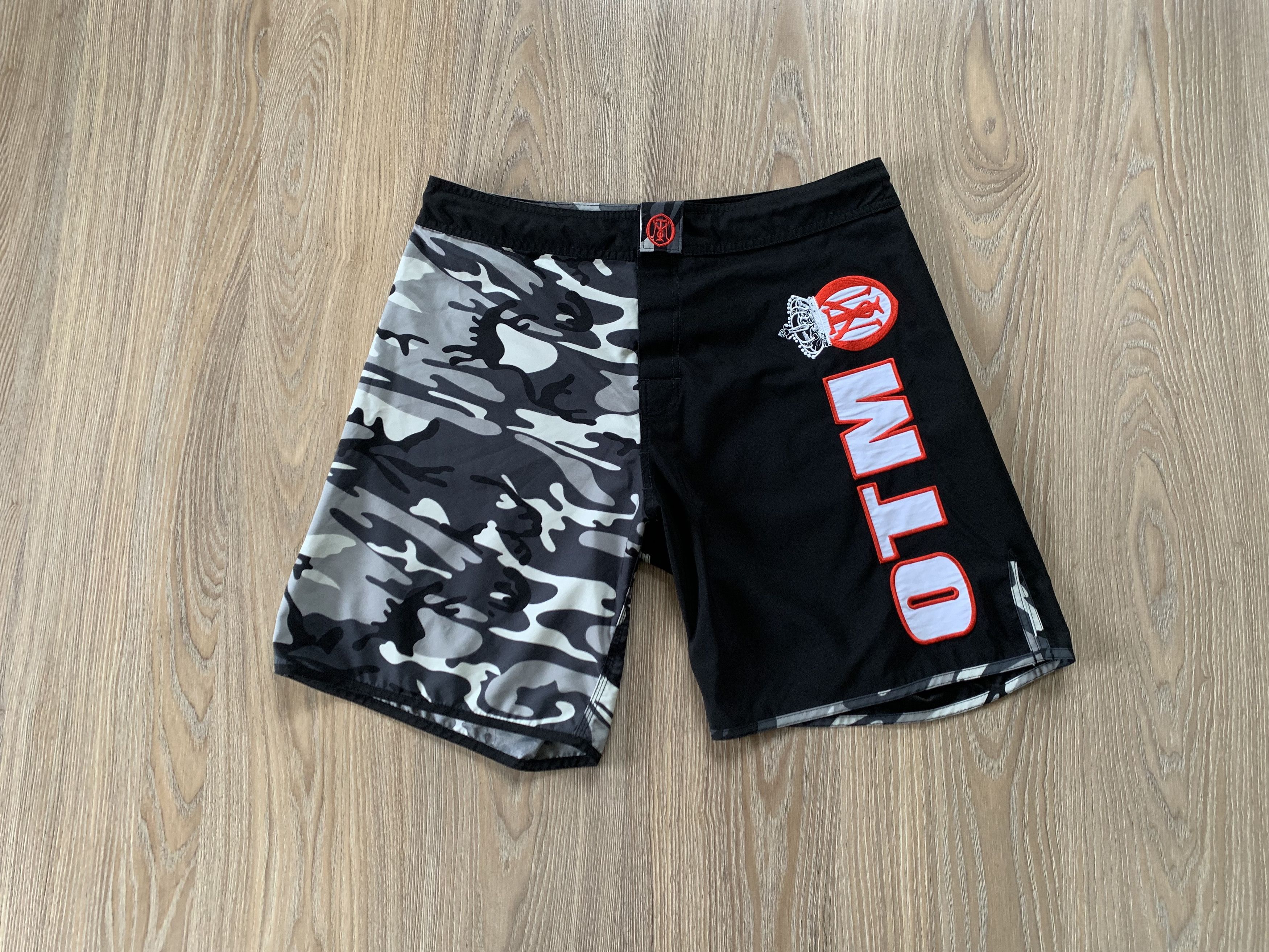 Flight Club × Sports Specialties Vintage OTM Mens Fight Muai Thai Shorts Size US 36 / EU 52 - 1 Thumbnail