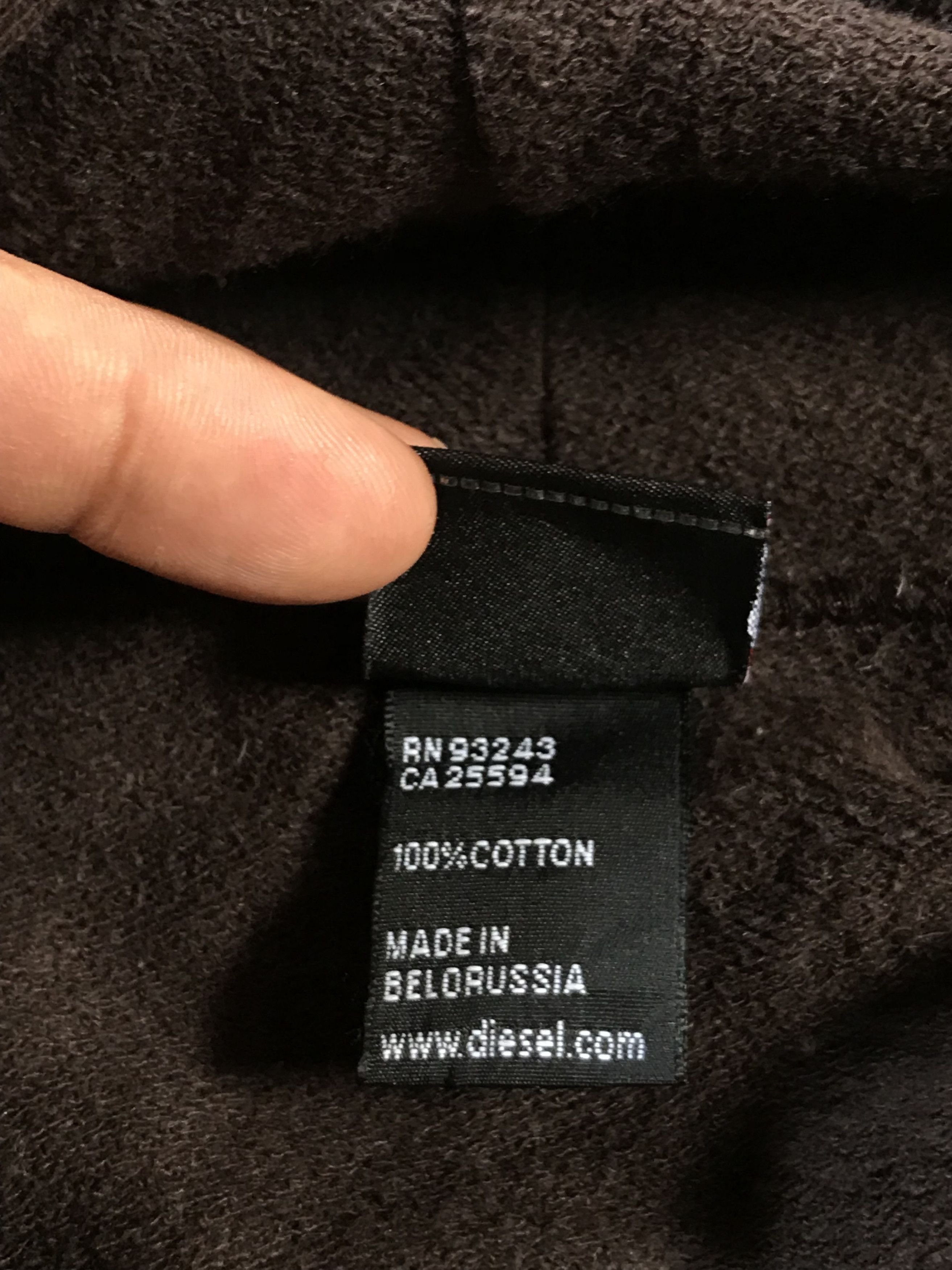 Diesel Diesel Contrast Stitch Y2K Style Hoodie Size S / US 4 / IT 40 - 5 Thumbnail