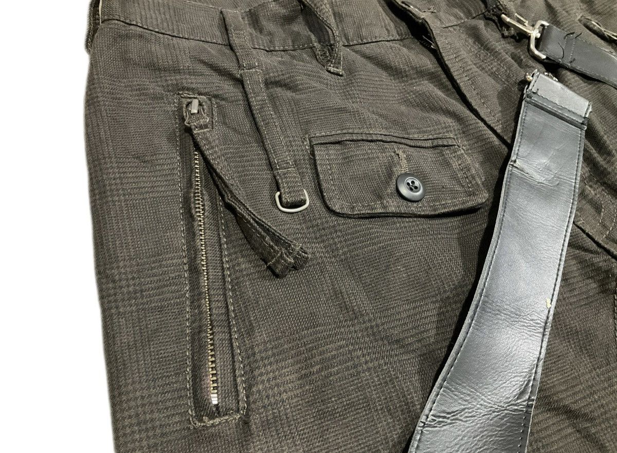 PPFM 🔥Y2K PPFM Bondage Cargo Trouser Pants Leather Suspender Size US 30 / EU 46 - 5 Thumbnail