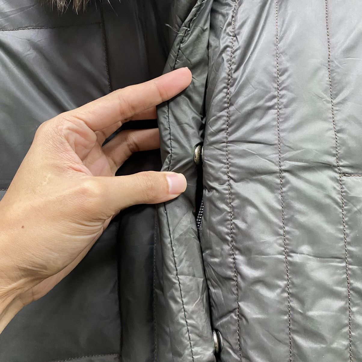 Moncler Moncler vintage black faded long jacket down puffer coat Size US S / EU 44-46 / 1 - 13 Thumbnail