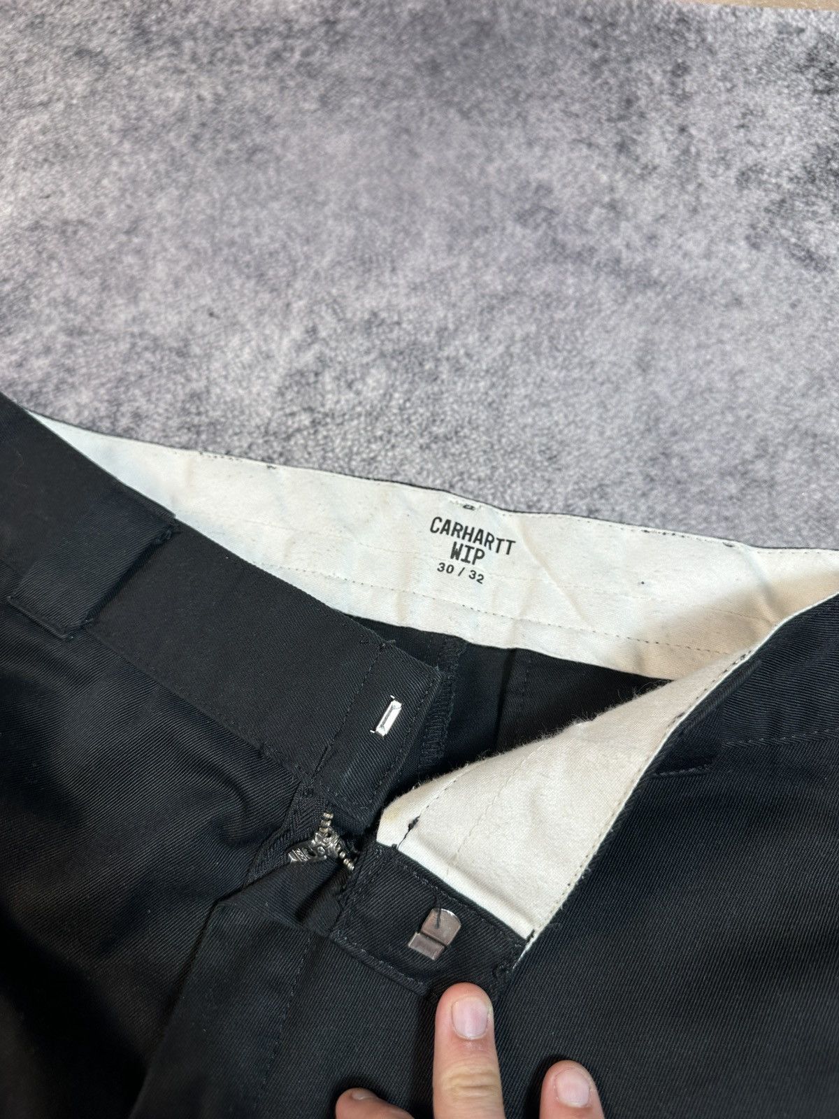 Carhartt × Carhartt Wip Y2K Carhartt Wip Master Pants Streetwear Chinos Black M USA Size US 30 / EU 46 - 3 Thumbnail