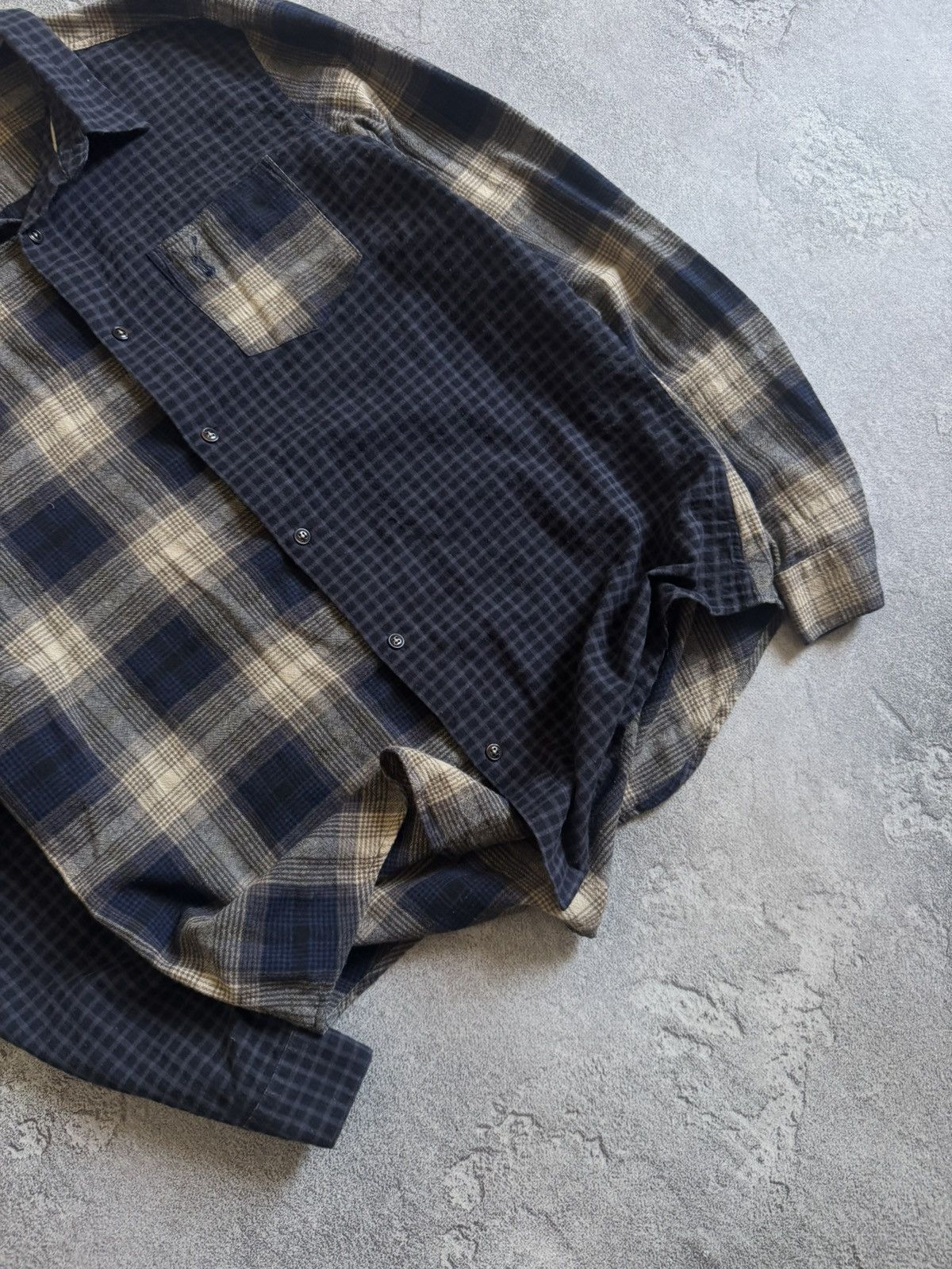 Flannel Pearly King flannel shirt button up long sleeve vintage 00s Size US M / EU 48-50 / 2 - 3 Thumbnail