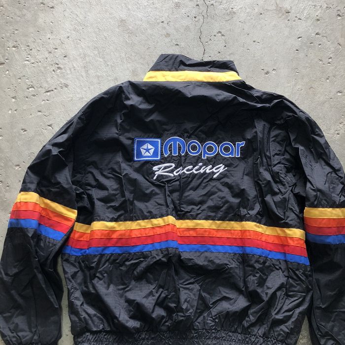 Vintage Vintage 80s Mopar Rainbow Gradient Racing Jacket | Grailed