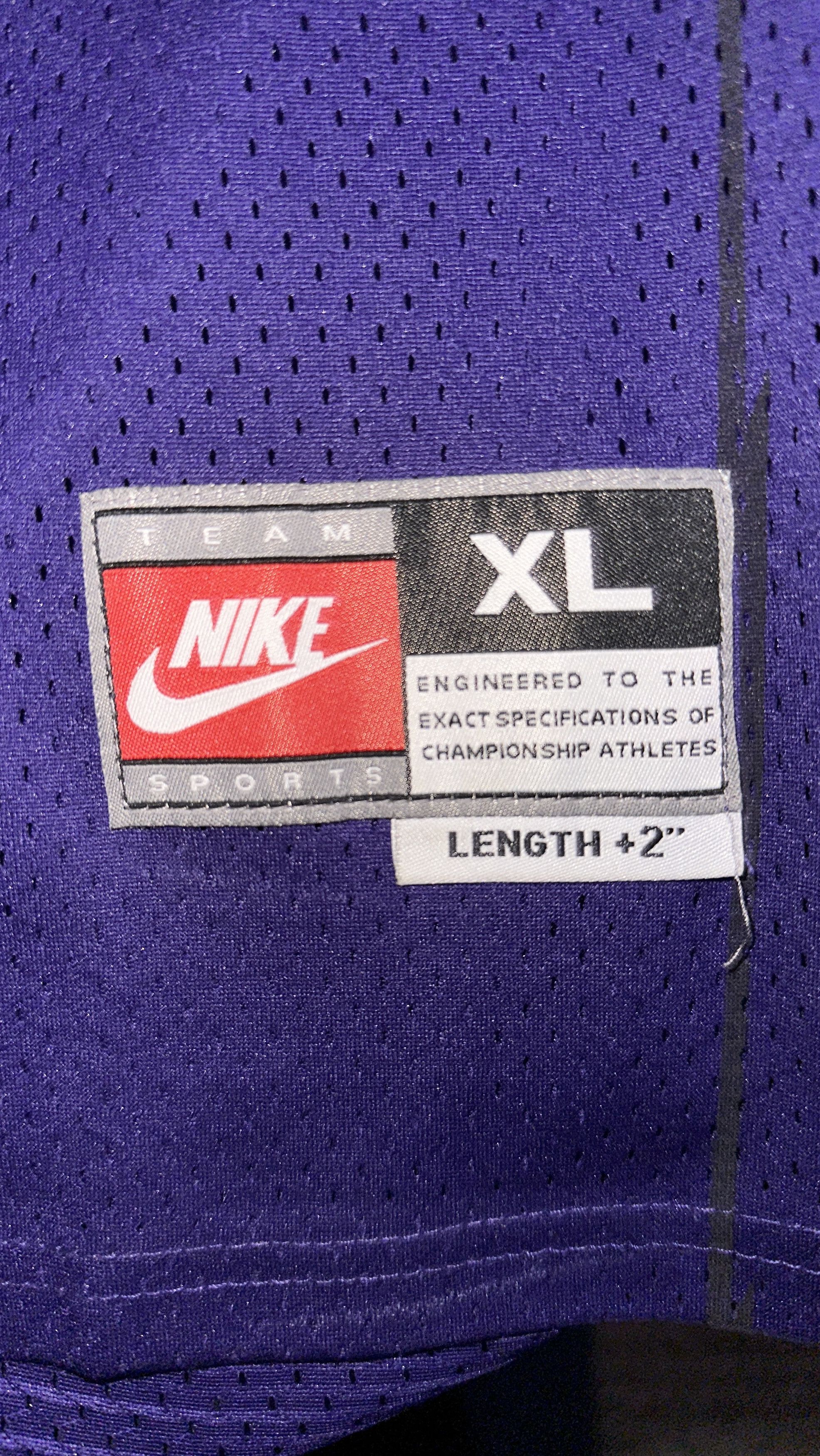 Nike 90's Vince Carter Toronto Raptors Jersey Size US XL / EU 56 / 4 - 3 Thumbnail